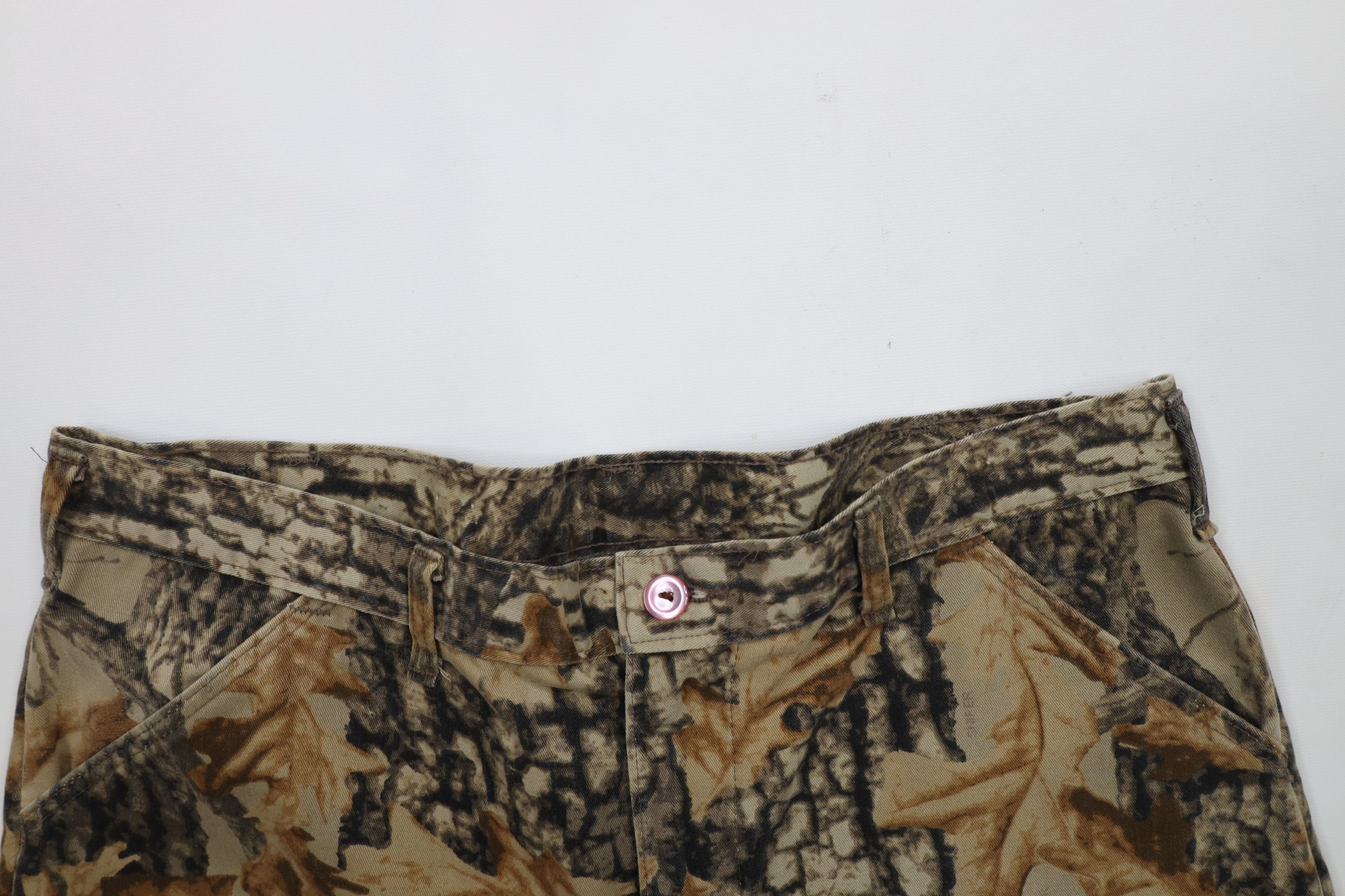 Vintage Vintage 90s Streetwear Camouflage Wide Leg Cargo Pants USA Size US 36 / EU 52 - 7 Thumbnail