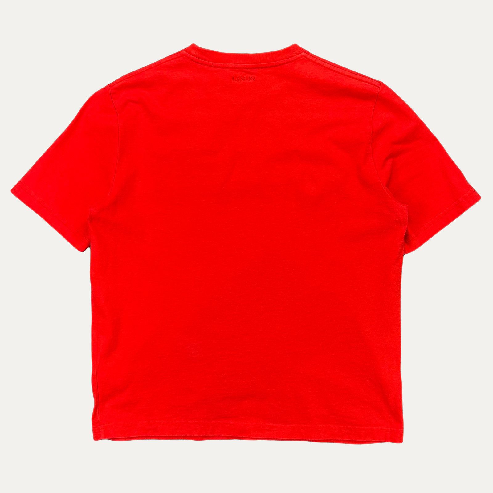 Lanvin Lanvin Embroidered Chest Spellout T-Shirt Size US M / EU 48-50 / 2 - 2 Thumbnail