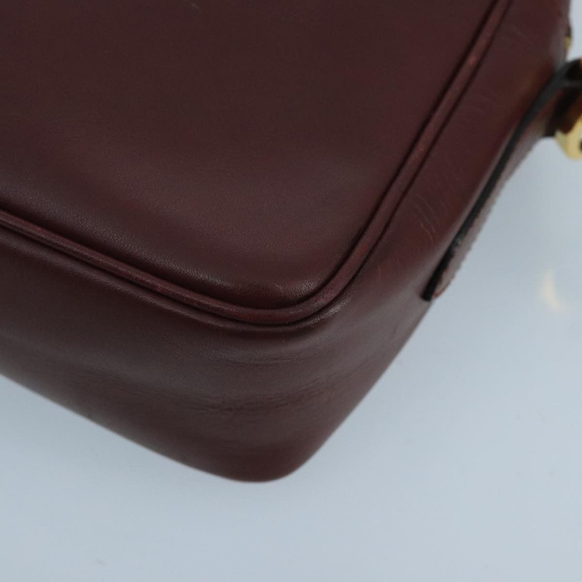Cartier Cartier Shoulder Bag Leather Bordeaux Gold Size ONE SIZE - 11 Thumbnail