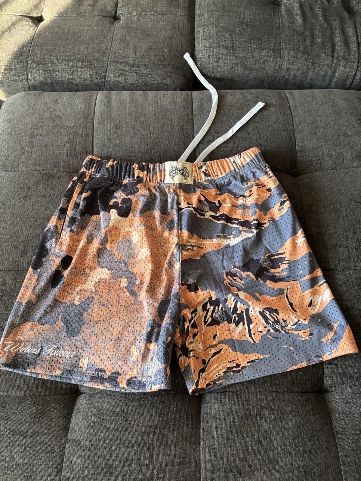 Nigel Cabourn Darc Sport Shorts Med NWT Patch Liam Camo Mesh Size US 32 / EU 48 - 1 Thumbnail