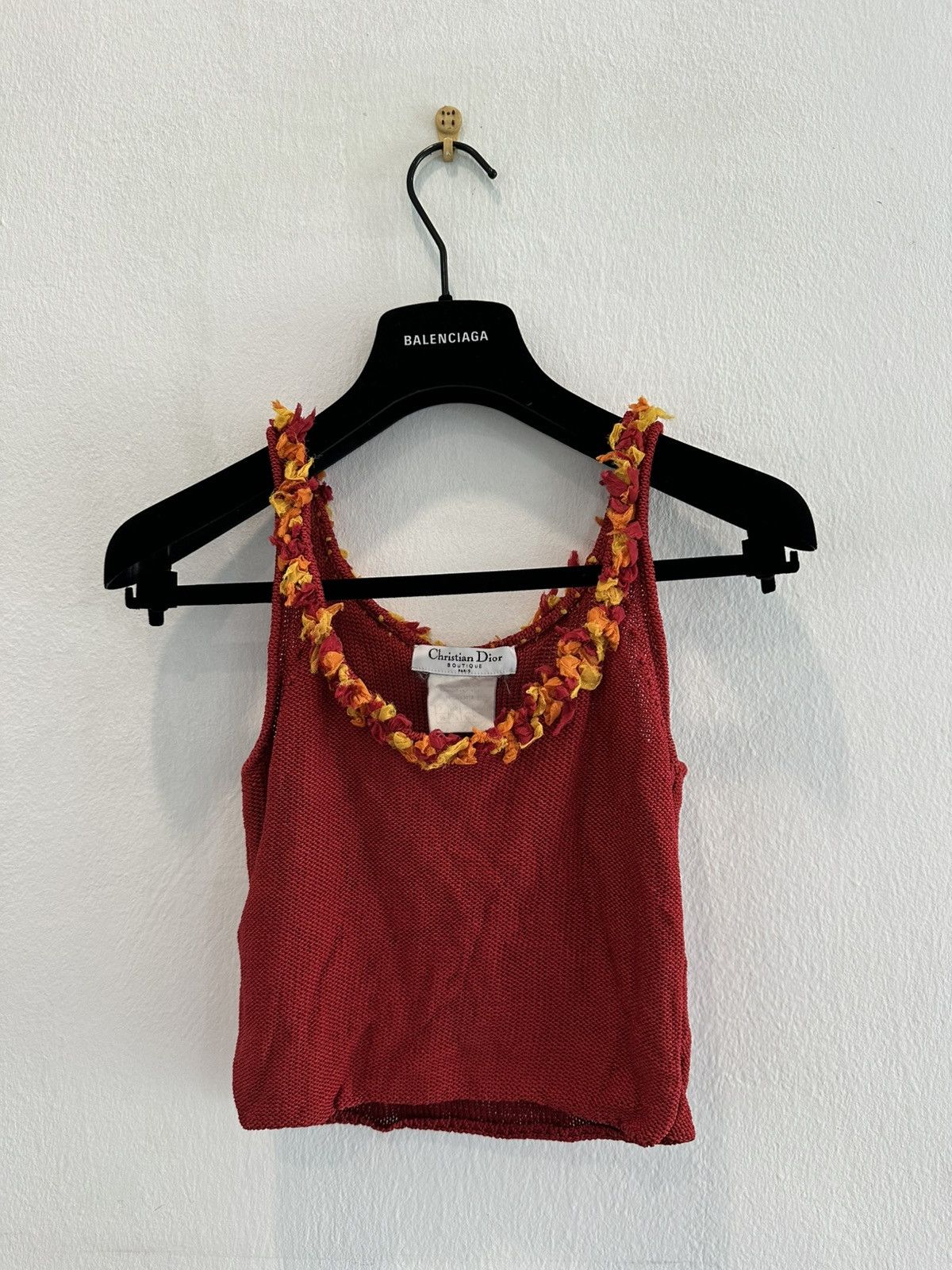 Dior Vintage Dior SS2001 Galliano Tank Top Size S / US 4 / IT 40 - 1 Thumbnail