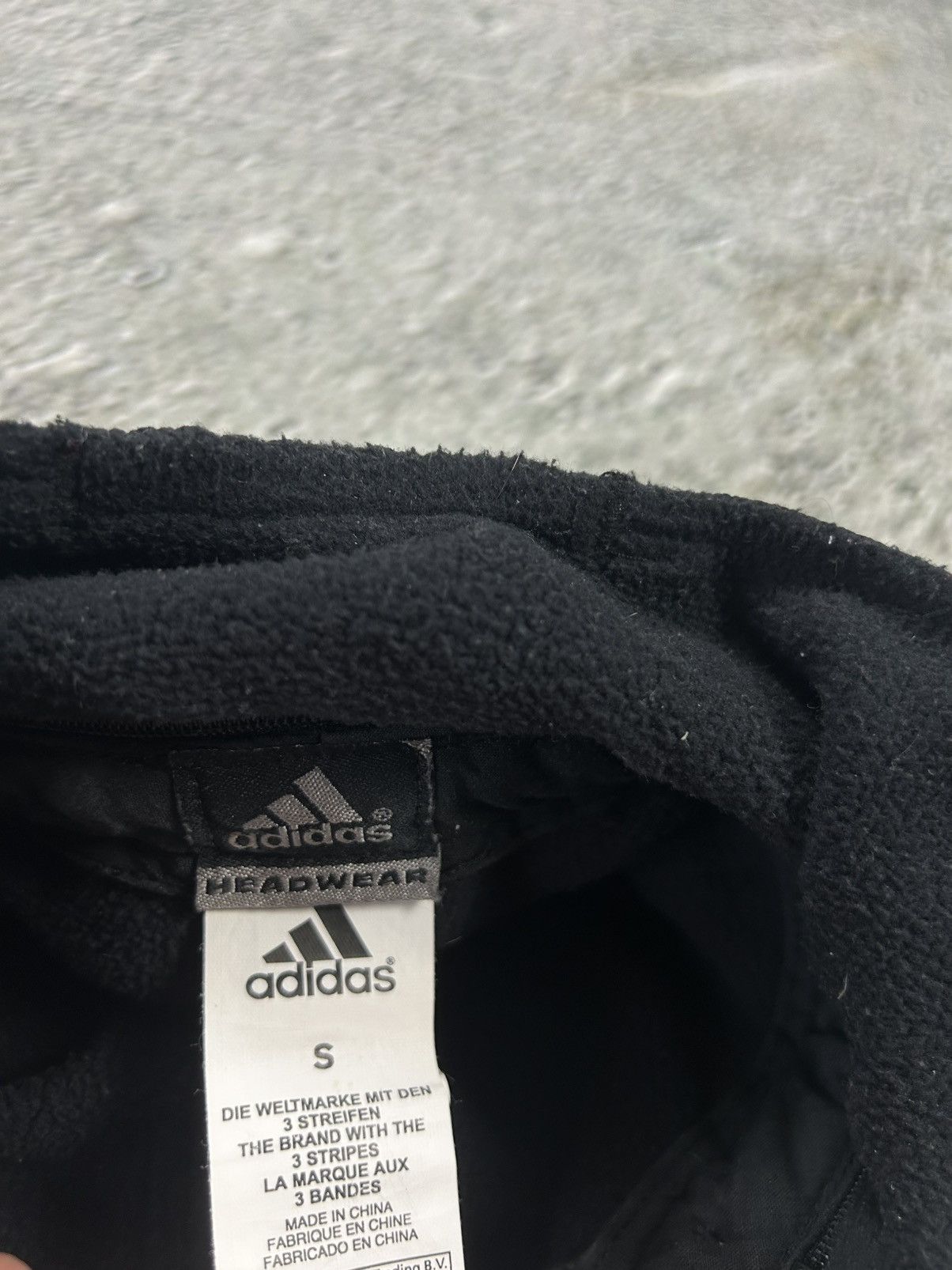 Adidas × Vintage Adidas vintage trooper hat ushanka navy black Y2K cap Size ONE SIZE - 5 Thumbnail