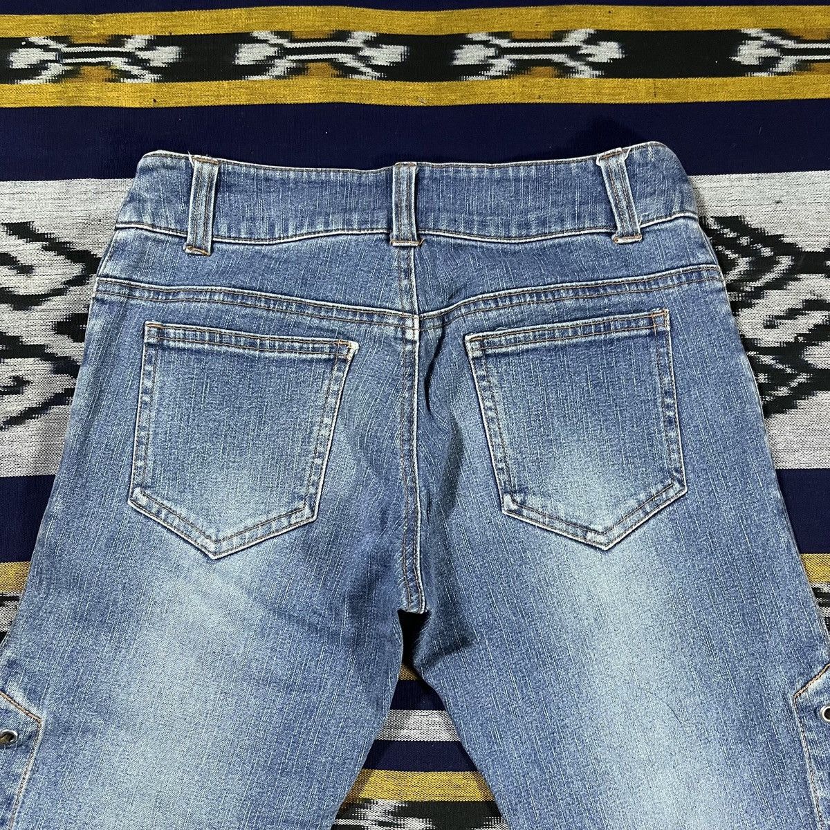 Japanese Brand Flare Denim Pants Lance Up If Six Was Nine Style Size US 27 - 5 Thumbnail