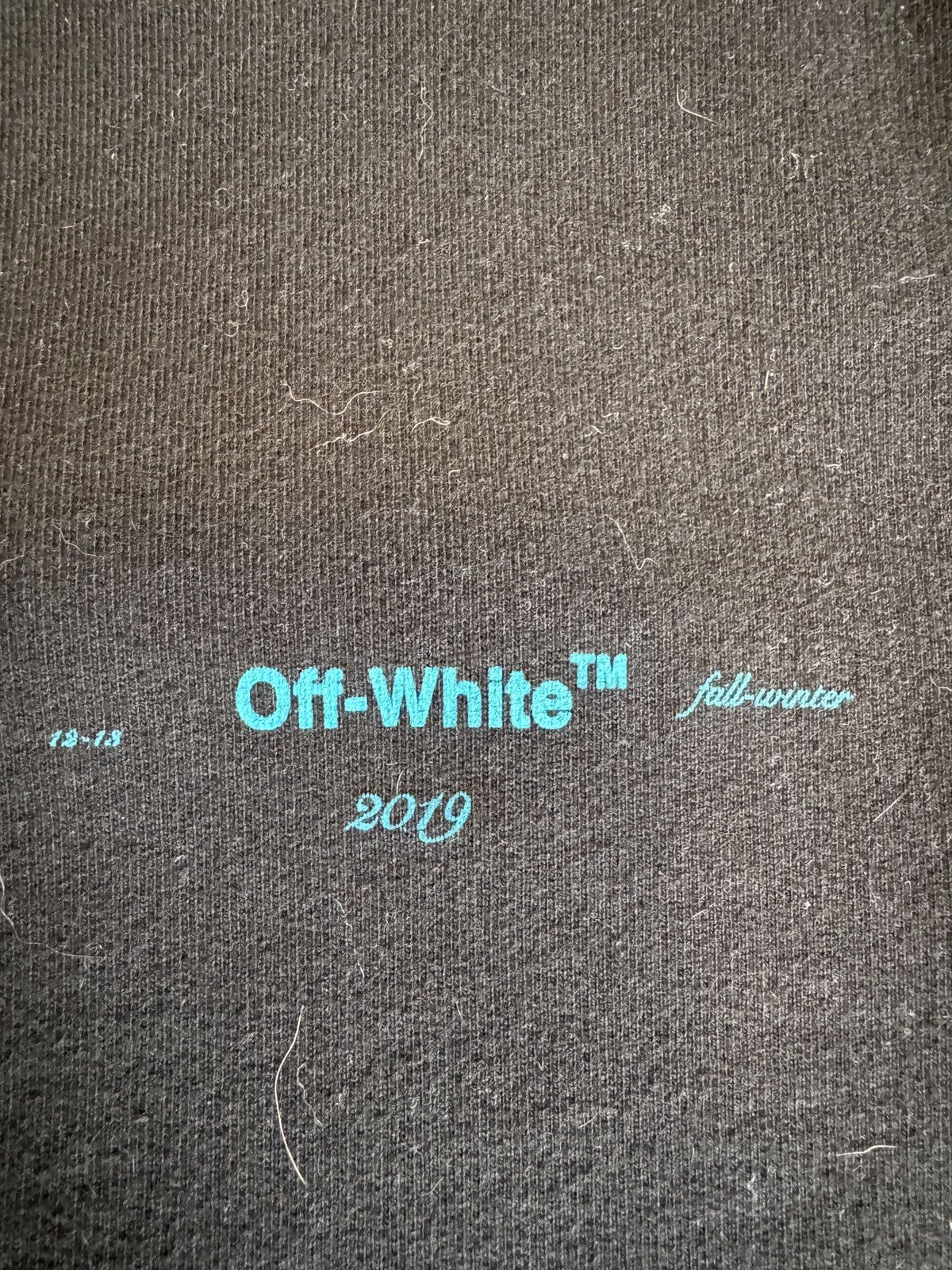 Off-White Off-White “Business Casual” Gradient Cross Print Crewneck Size US S / EU 44-46 / 1 - 6 Thumbnail