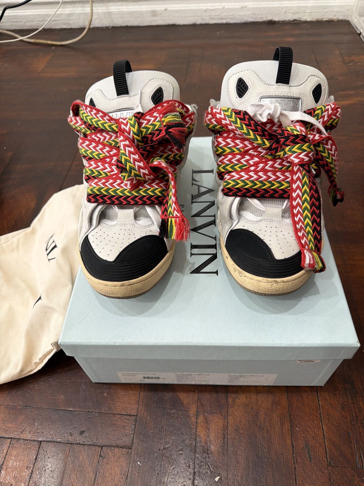Lanvin Lanvin Curbed sneaker OG Size US 11.5 / EU 44-45 - 1 Thumbnail