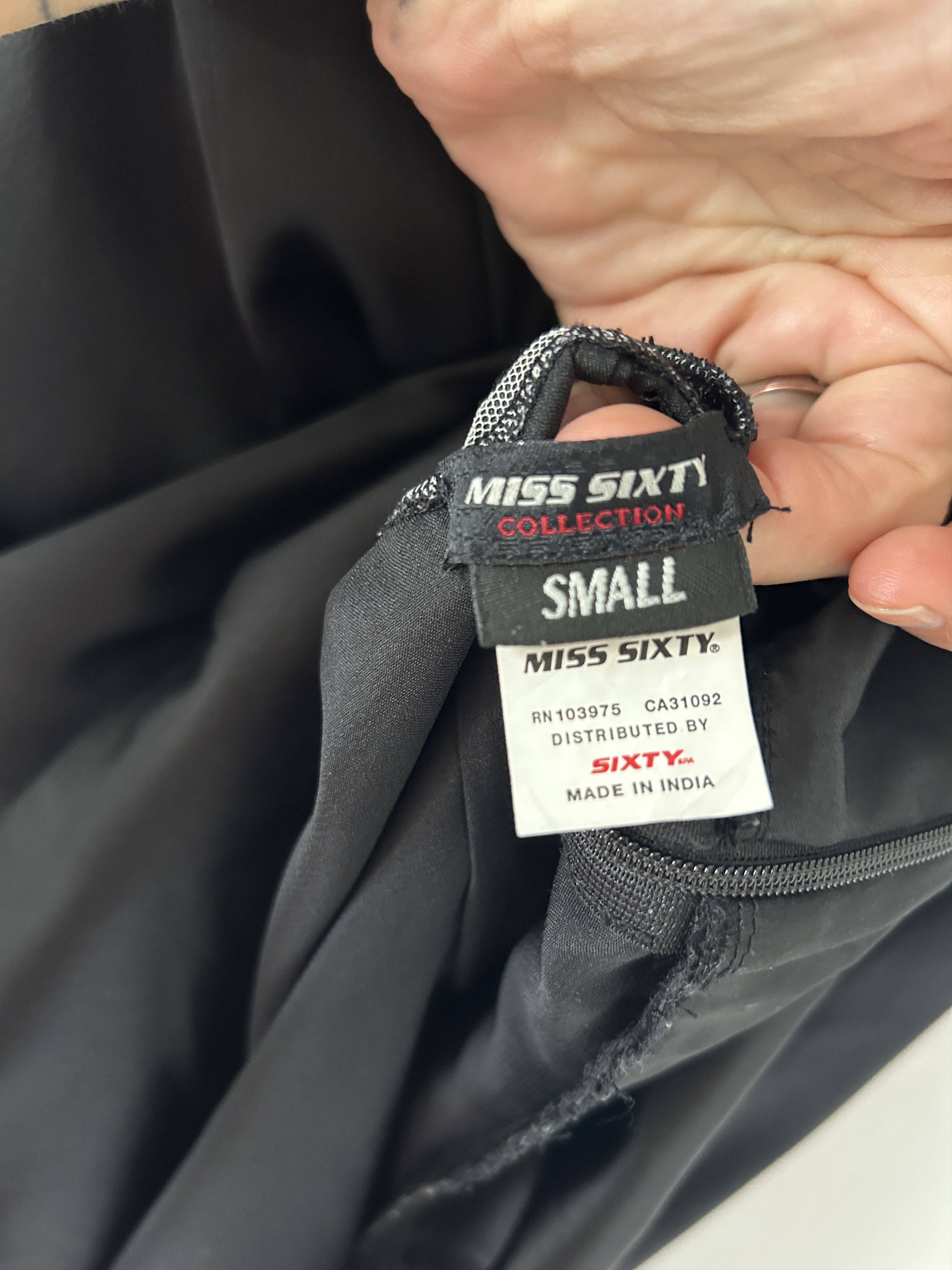 Miss Sixty Vintage Miss Sixty Black Satin Tank Dress Size S / US 4 / IT 40 - 10 Thumbnail