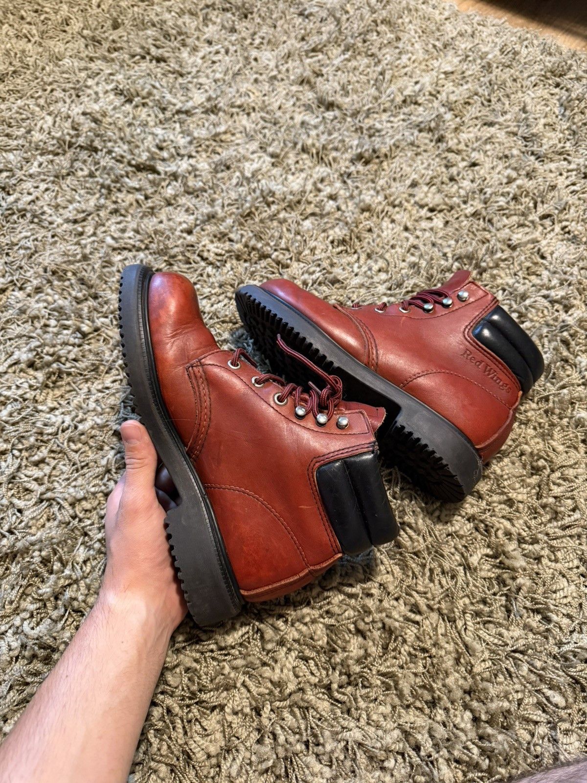 Red Wing Women Red Wing 1607 Supersole Boots, Size 7D Size US 7 / IT 37 - 9 Thumbnail