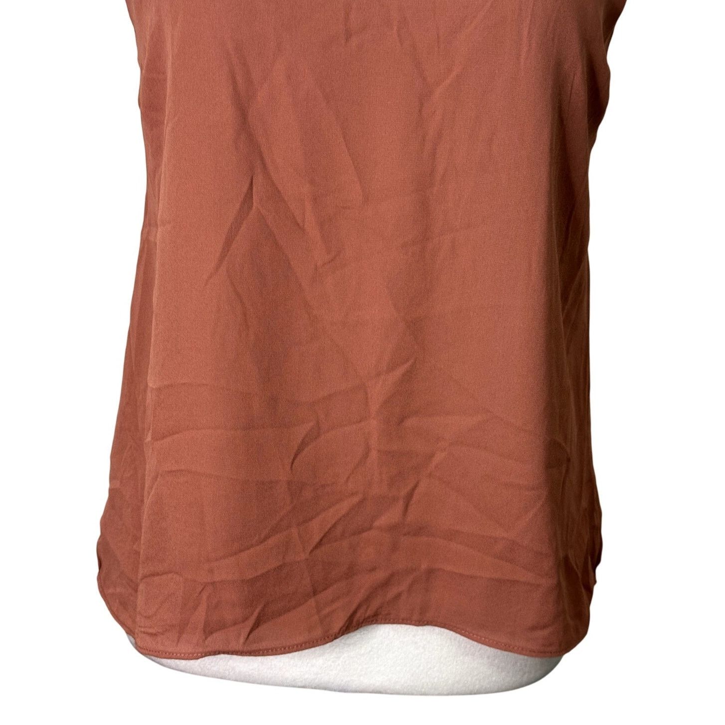 Other Lush Sleeveless Lace Top Trimmed Back Cami Burnt Orange S Size S / US 4 / IT 40 - 4 Thumbnail