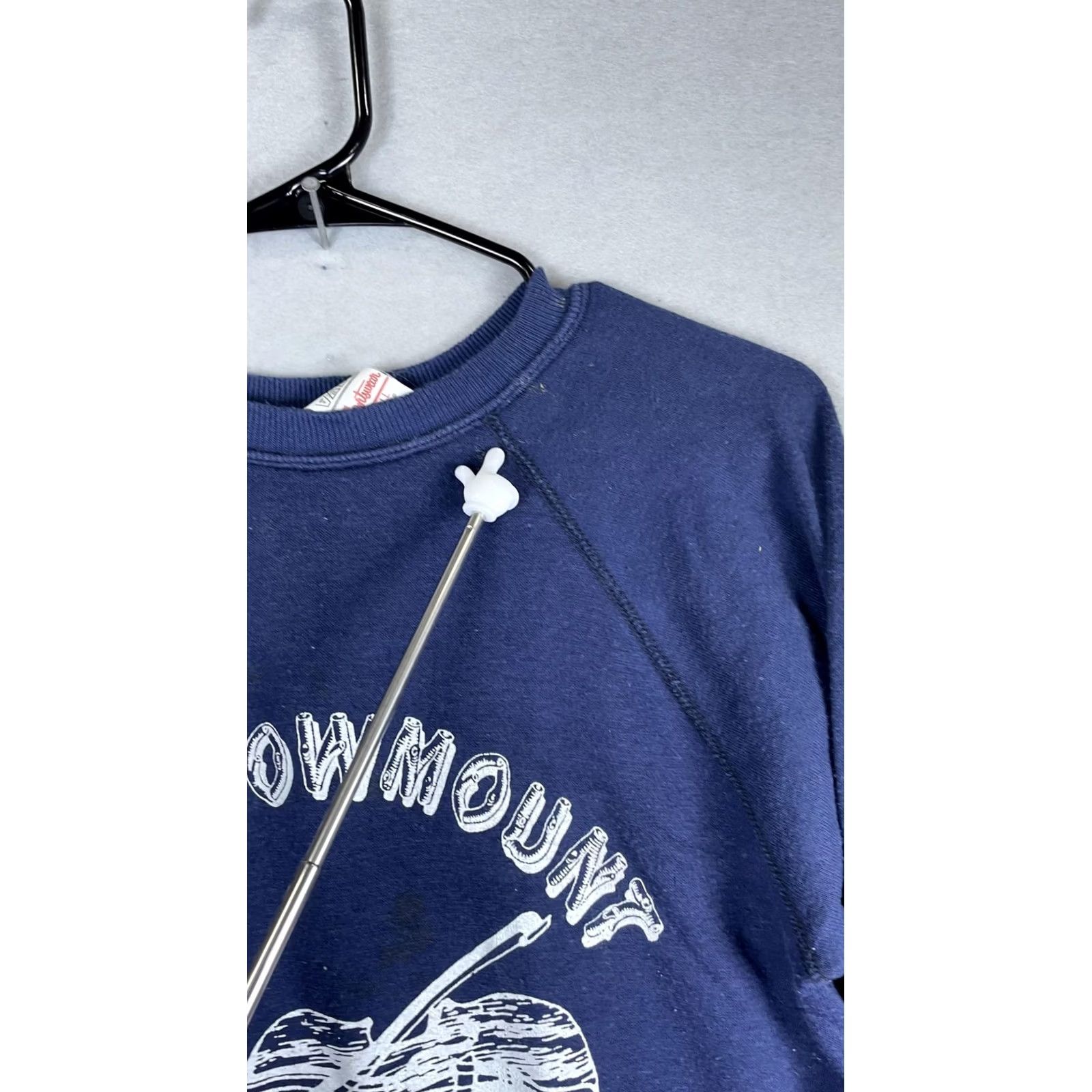 Vintage VINTAGE Sportswear Sweatshirt Mens Small Blue Meadowmount Violin Music Graphic Size US S / EU 44-46 / 1 - 7 Thumbnail