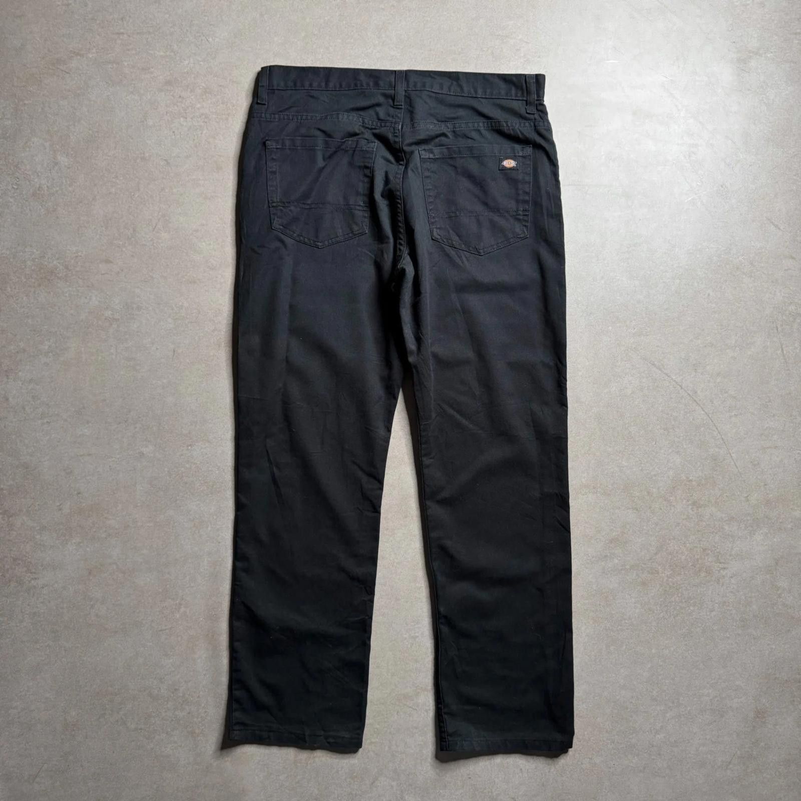 Dickies Vintage Dickies Black Pant - 34x30 Size US 34 / EU 50 - 2 Thumbnail