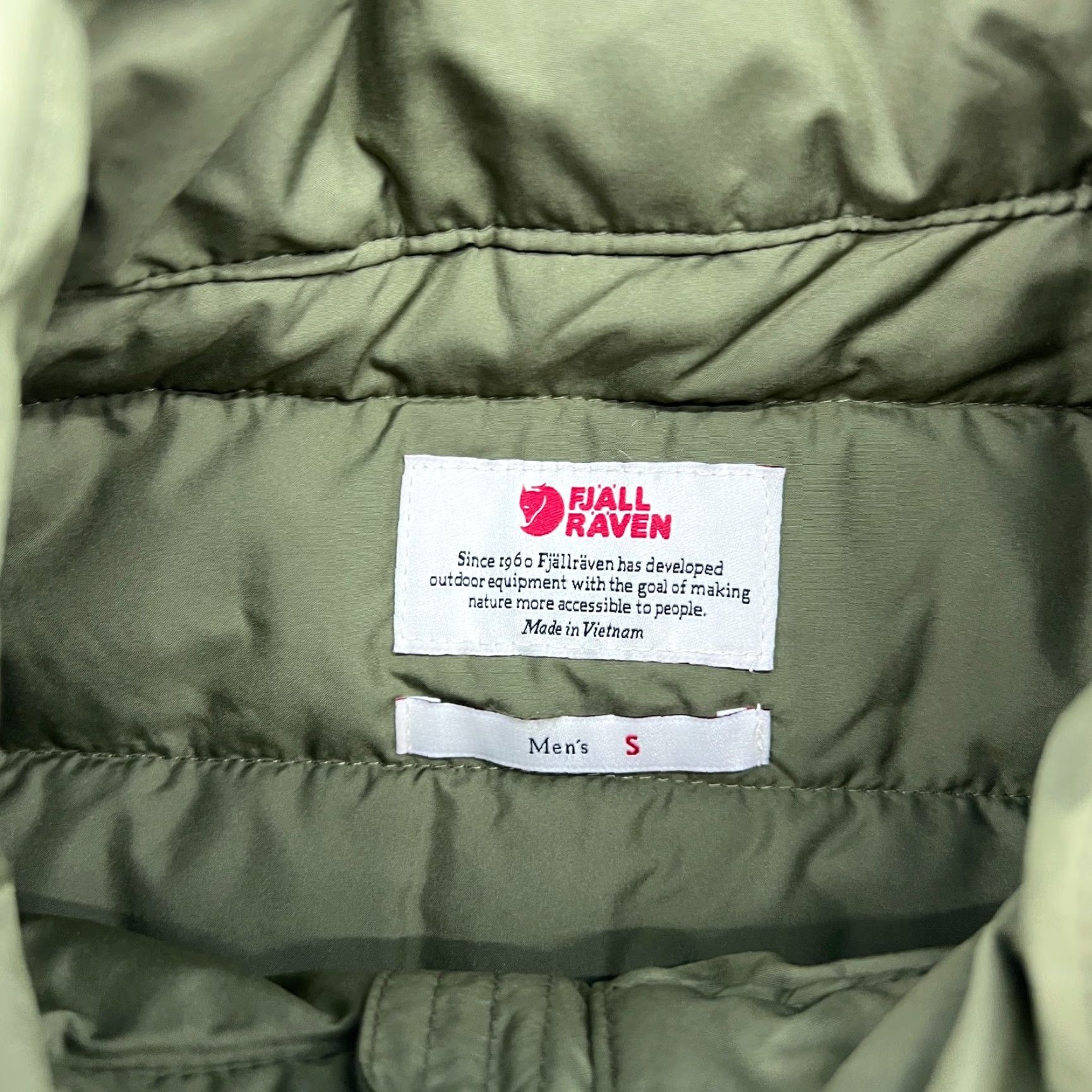 Vintage Fjallraven Kiruna Liner Jacket Mens Small Green Full Zip Puffer Insulated Shirt? Size US S / EU 44-46 / 1 - 4 Thumbnail