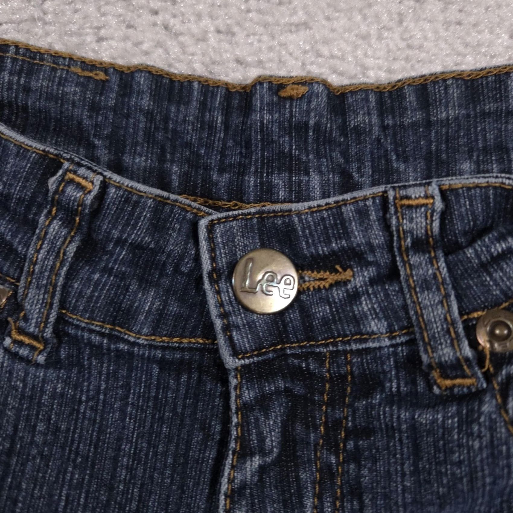 Lee Lee Jeans Womens Bootcut Denim Blue Medium Wash 28x33 5-Pocket Zip Fly Regular Waist 31Inseam Size 28" / US 6 / IT 42 - 5 Thumbnail