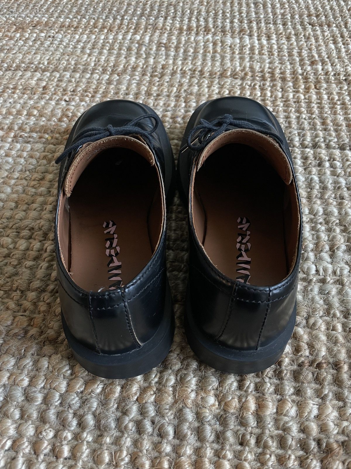 CamperLab Camperlab MIL 1978 Black leather loafer Size US 6 / EU 39 - 4 Thumbnail