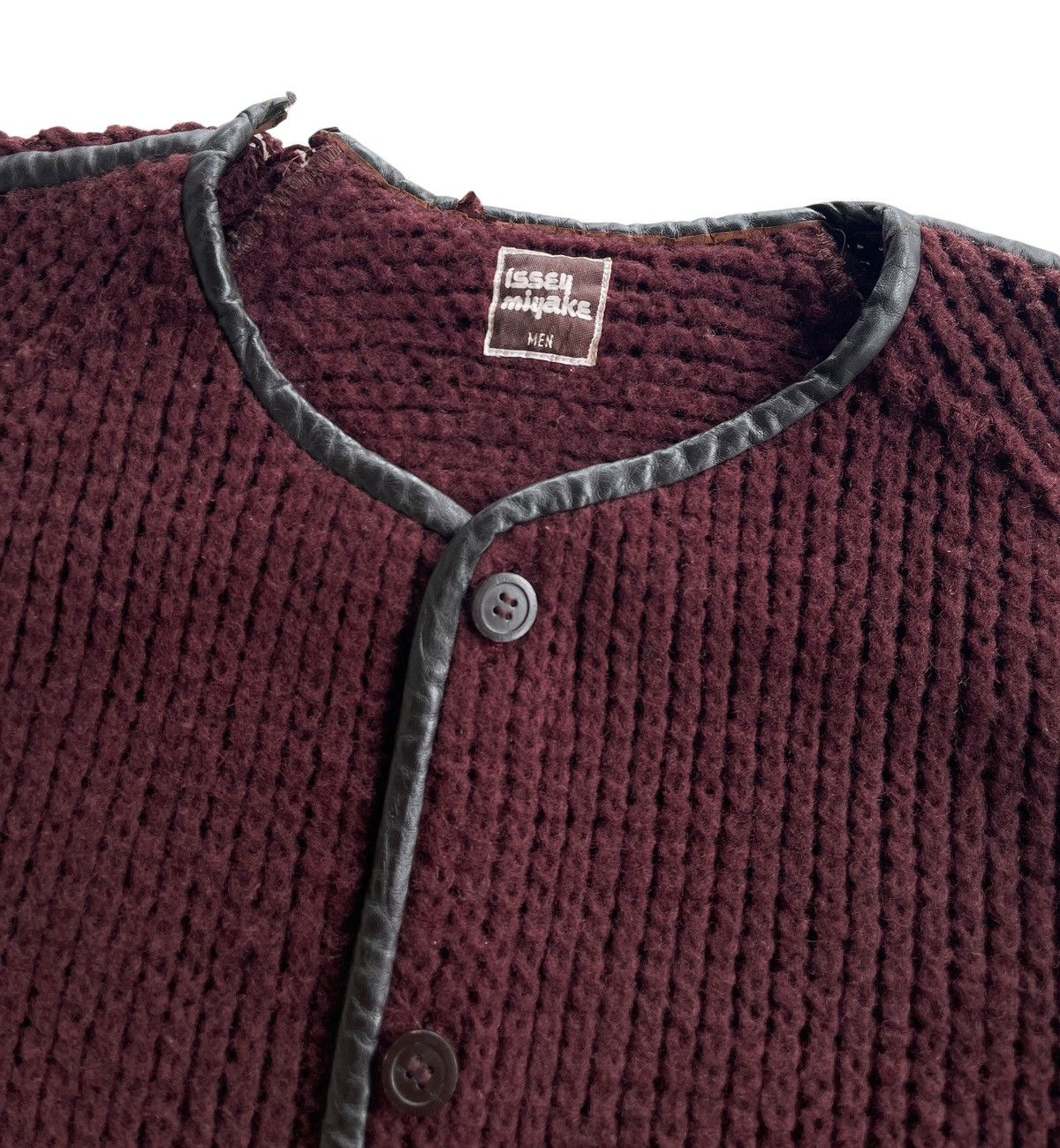 Issey Miyake 70s Issey Miyake Men Knit Cardigan Size US S / EU 44-46 / 1 - 6 Thumbnail