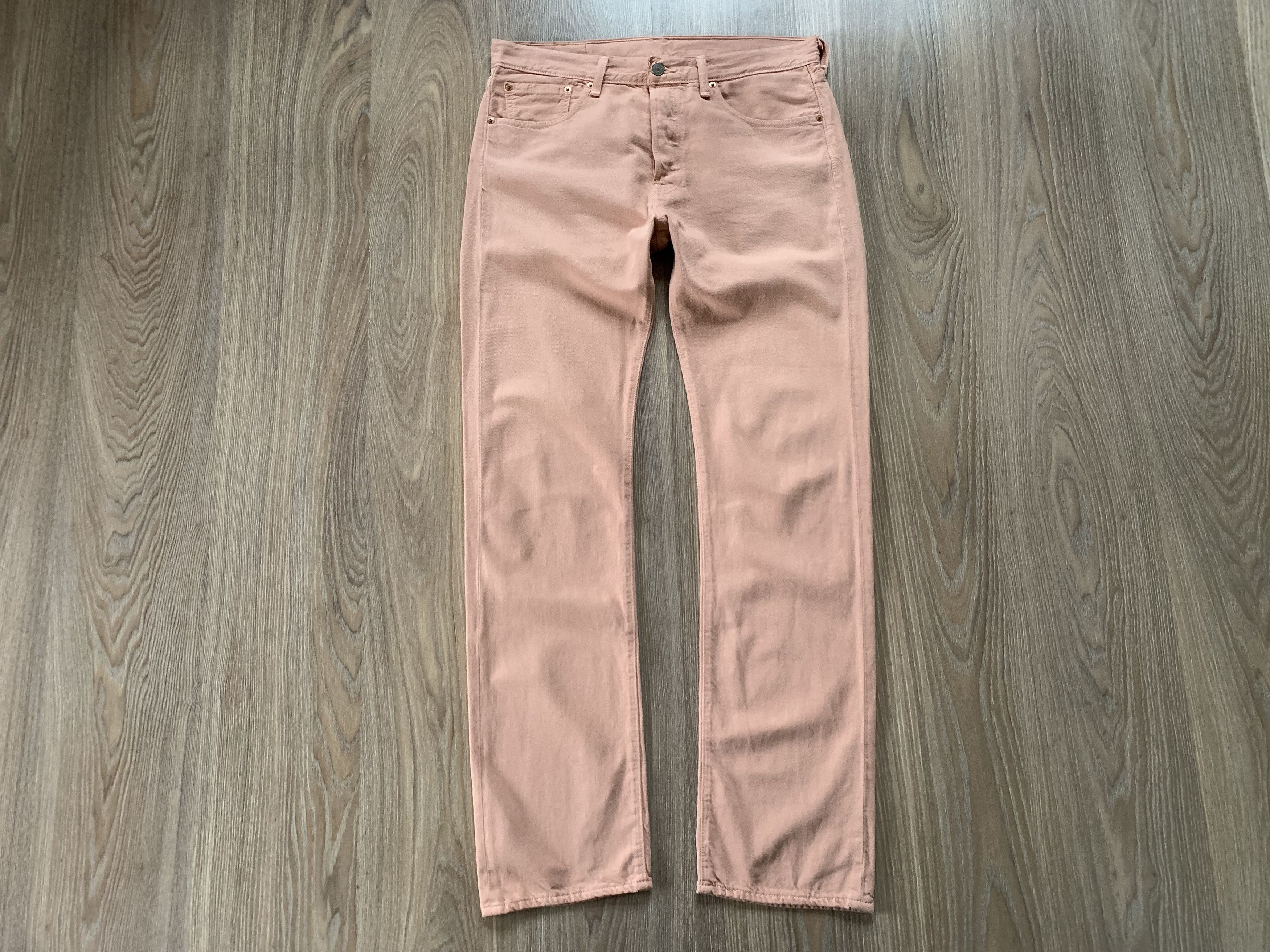 Levi's × Levi's Vintage Clothing Levi's 501 Coral Button Fly Denim Jeans Size US 32 / EU 48 - 1 Thumbnail