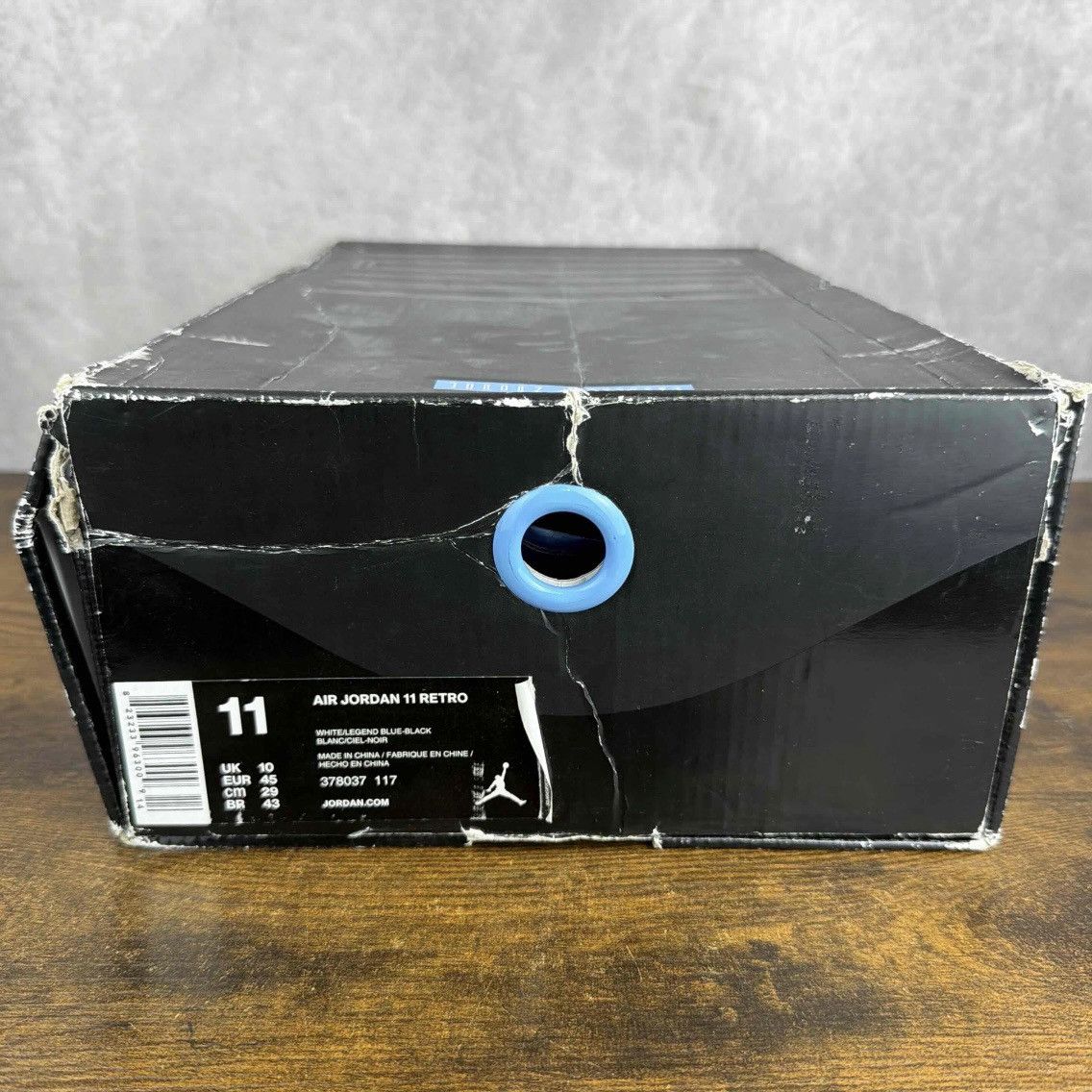 Jordan Brand Air Jordan 11 Retro High Legend Blue 2014 Size 11 378037-117 Size US 11 / EU 44 - 9 Thumbnail