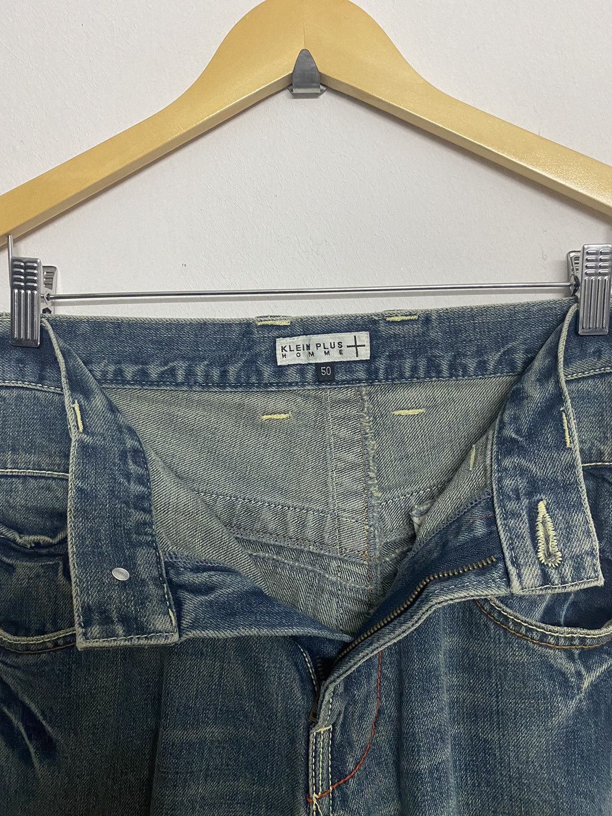 Japanese Brand Vintage Klein Plus Homme Japanese Brand Rare Jeans Size US 32 / EU 48 - 7 Thumbnail