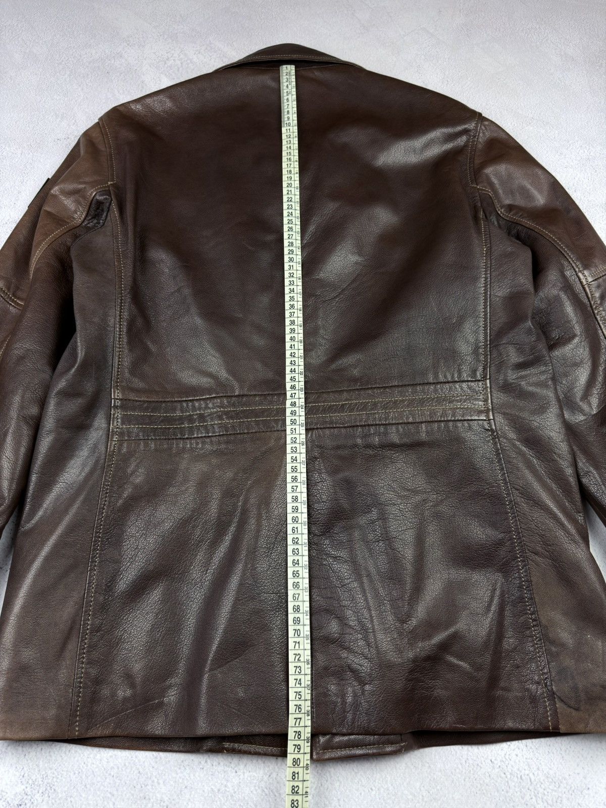 Strellson Mens Strellson Swiss Cross Vintage Jakcet Brown Size 50 Size US L / EU 52-54 / 3 - 12 Thumbnail