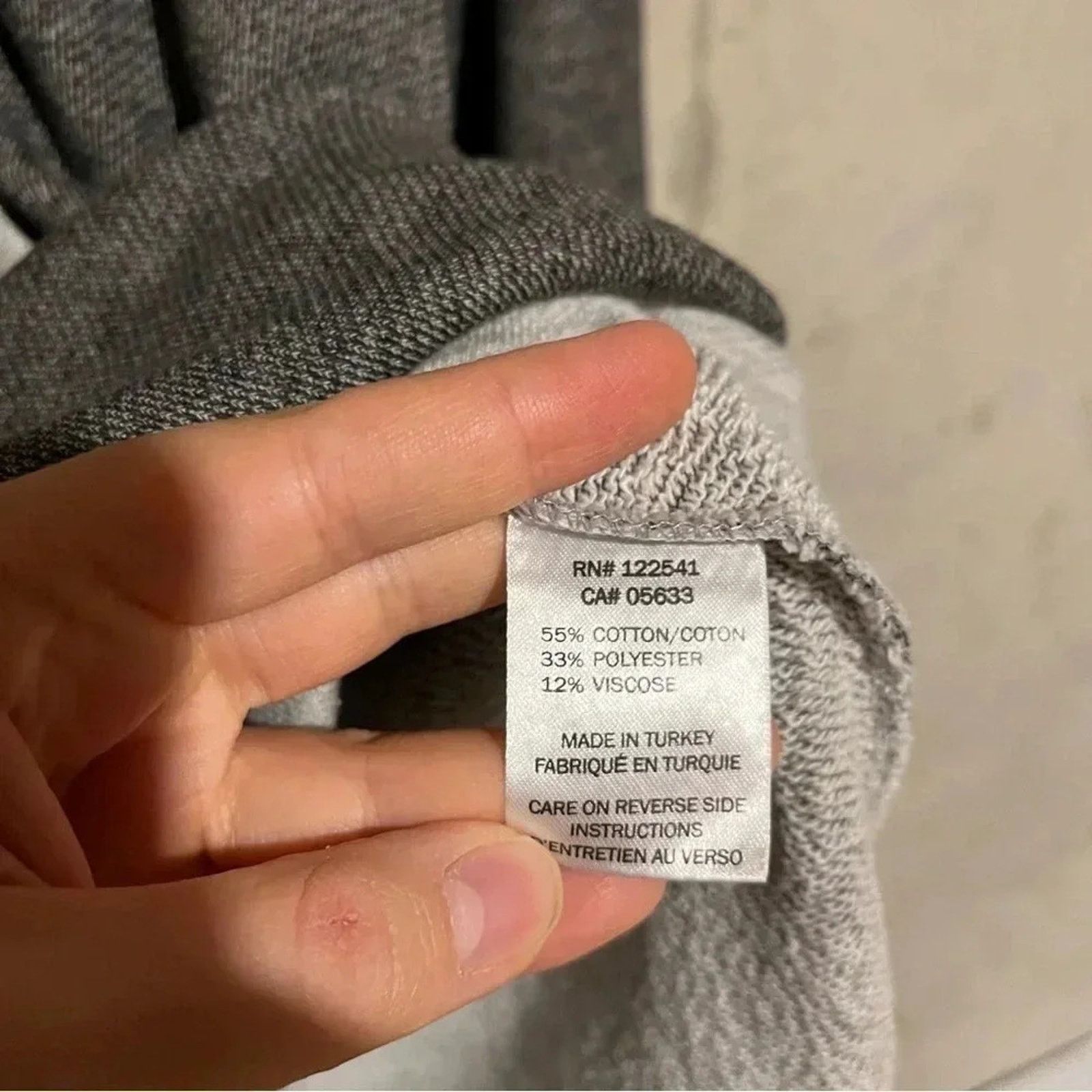 Other Bar By Melir Kazan Grey Quarter Zip Hooded Sweatshirt Size S Size S / US 4 / IT 40 - 4 Thumbnail