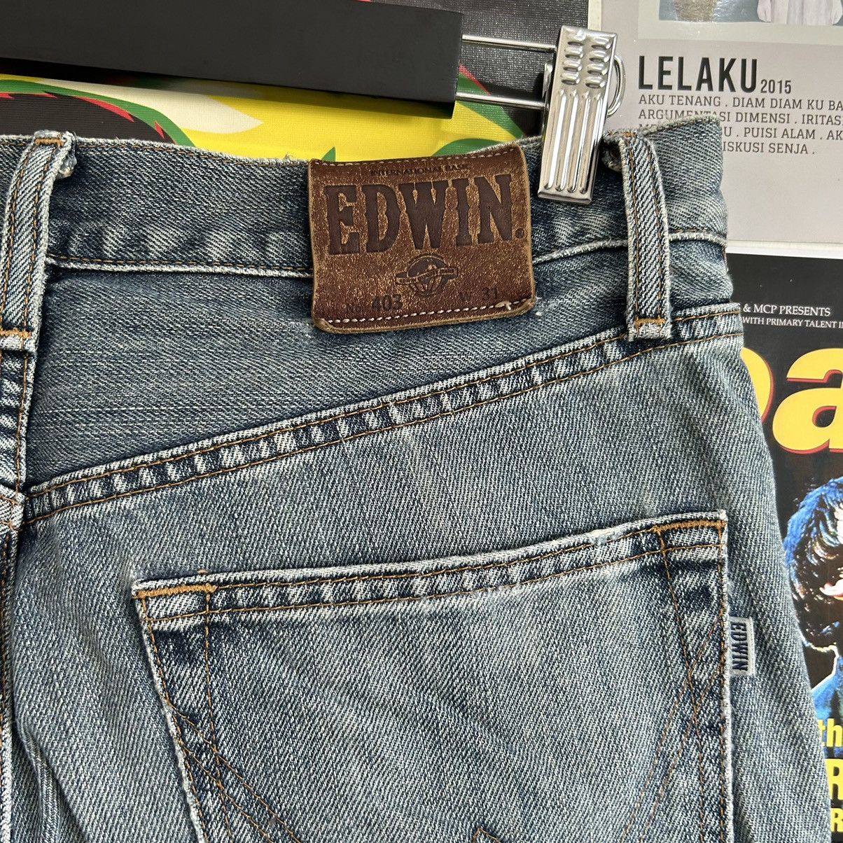 Edwin Vintage Edwin 403 Y2K Straight Cut Jeans Size US 31 - 12 Thumbnail