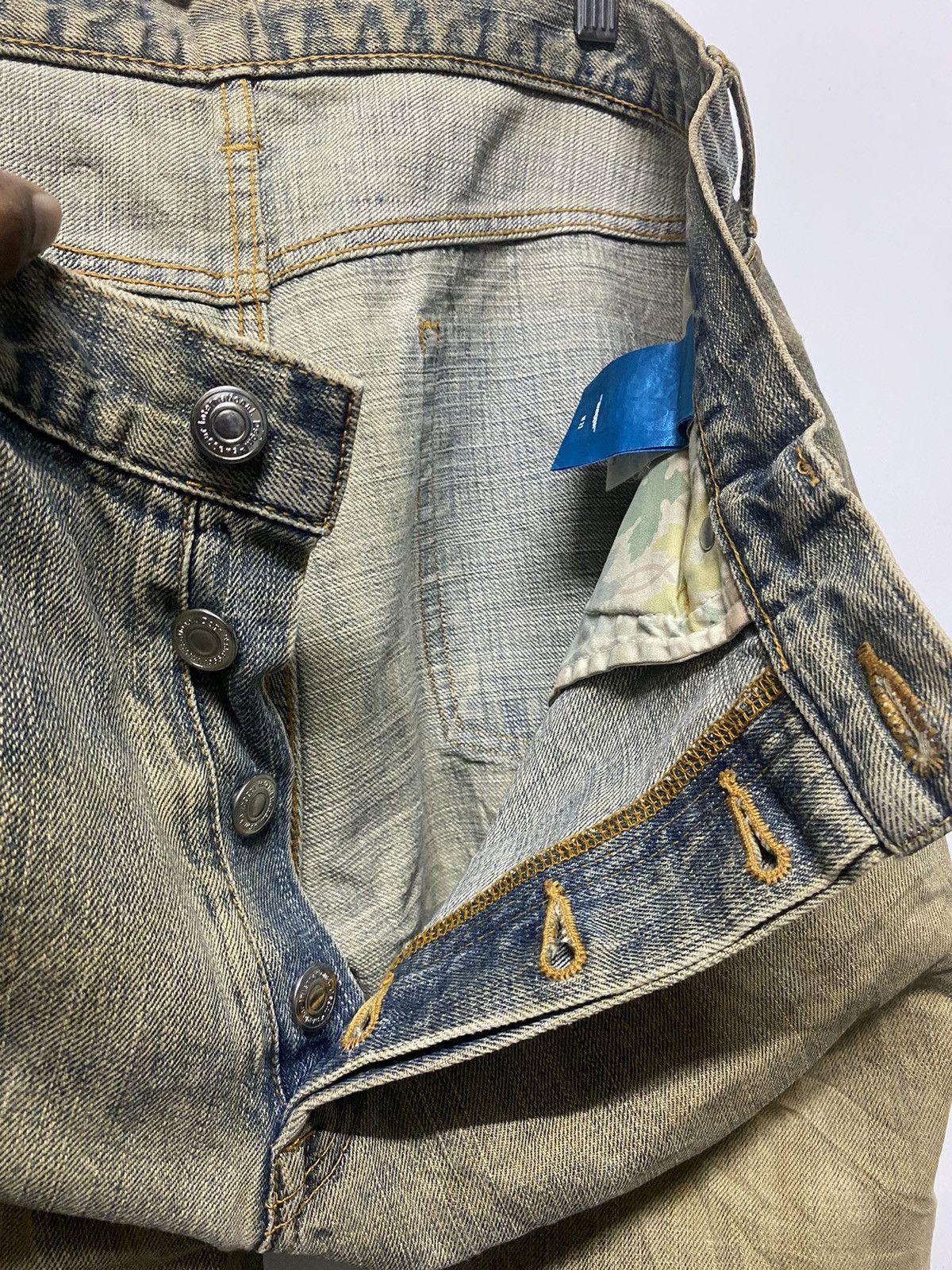 Swagger Swagger Distressed Selvedge Denim Jeans Pants Size US 36 / EU 52 - 13 Thumbnail