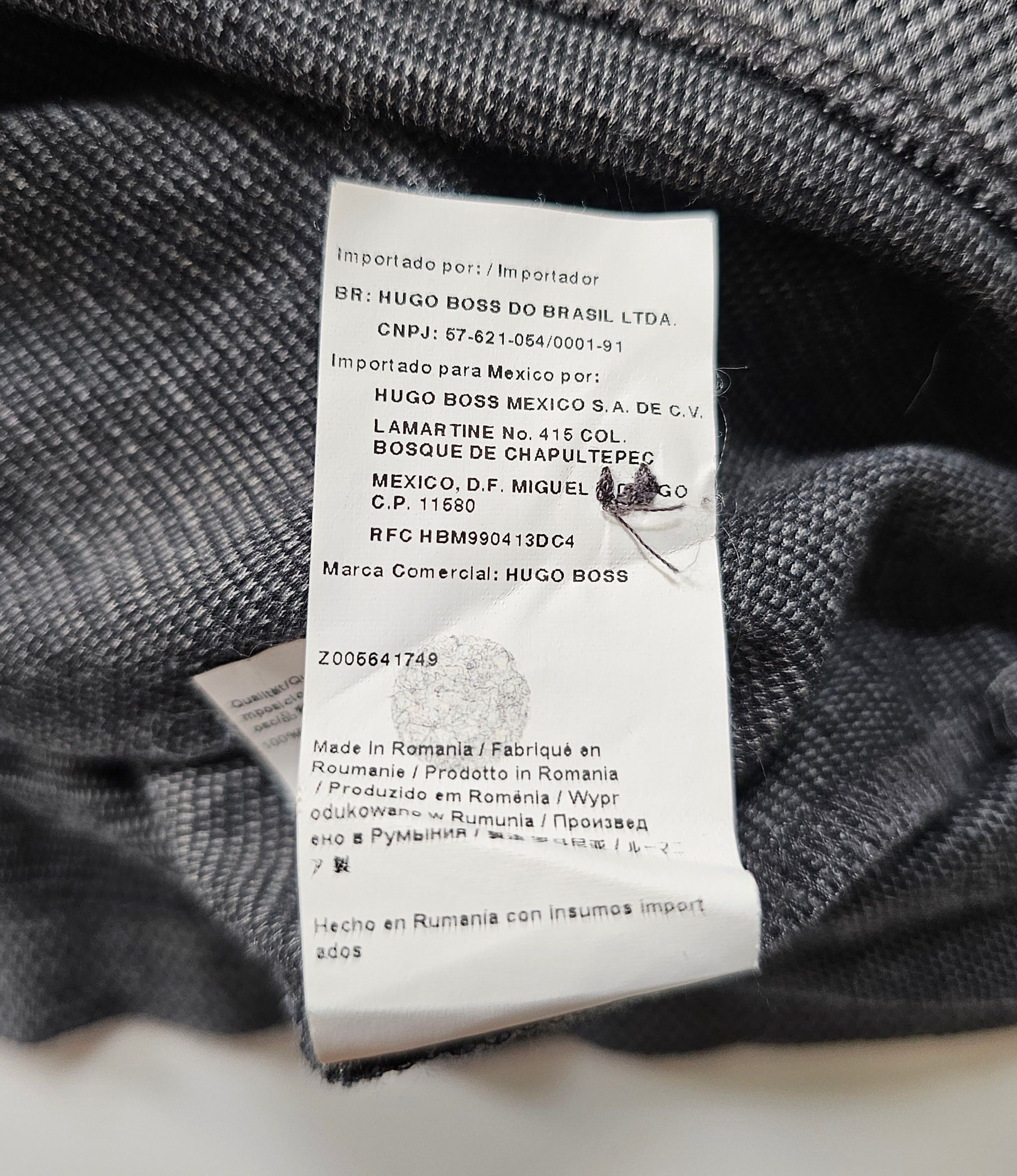 Hugo Boss Hugo Boss long sleeve polo XXL Size US XXL / EU 58 / 5 - 11 Thumbnail