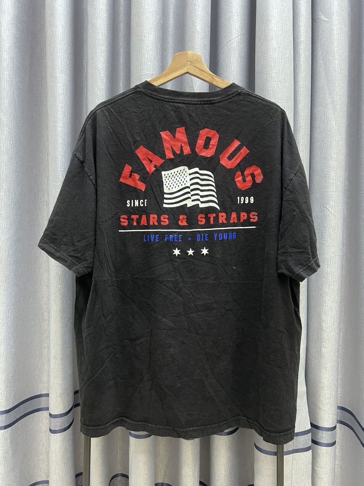 Famous Stars And Straps Y2K Famous Stars Straps FTP Oversize Baggy tee Size US XXL / EU 58 / 5 - 1 Thumbnail