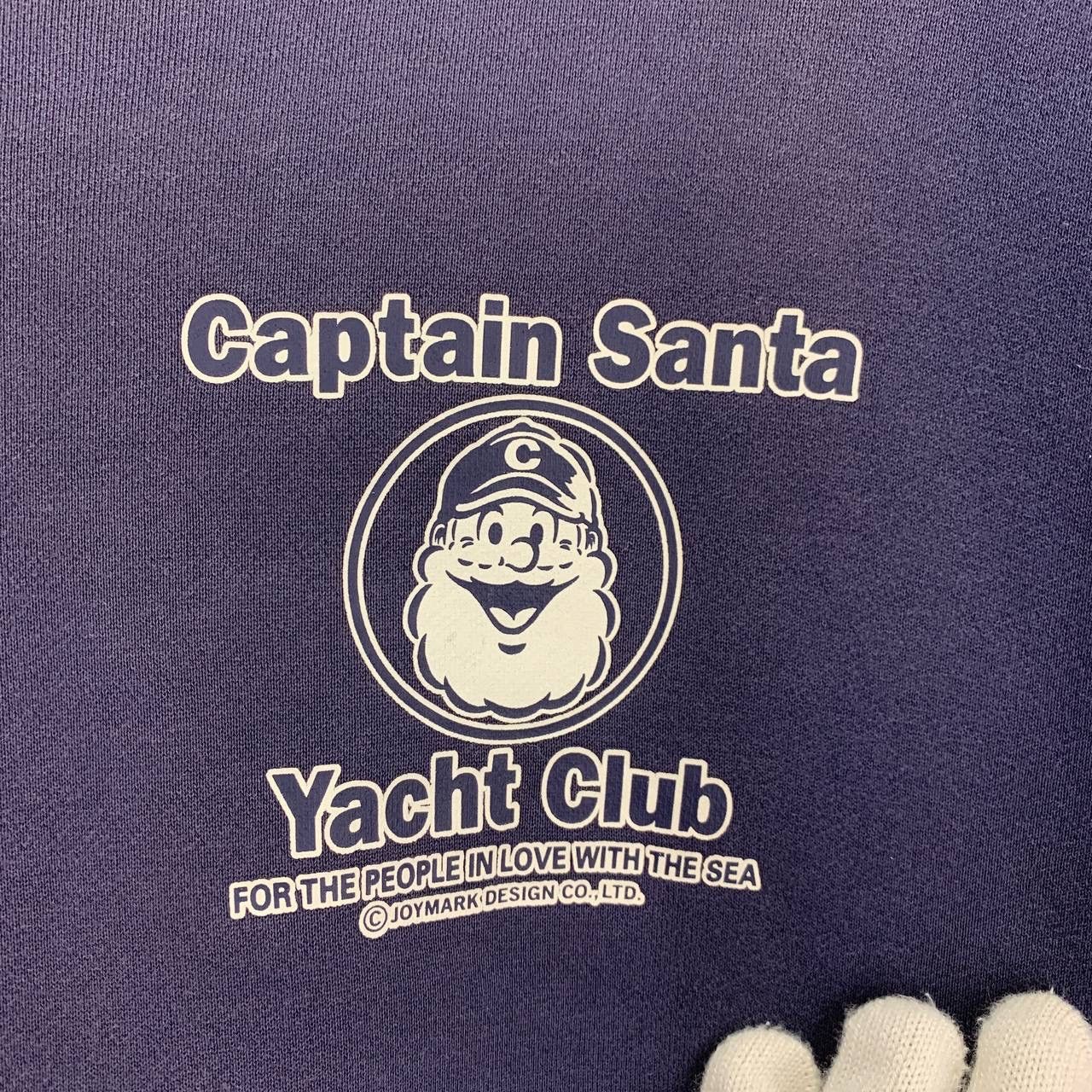 Japanese Brand CAPTAIN SANTA YACHT CLUB Crew Neck Sweatshirt #2411-13x Size US L / EU 52-54 / 3 - 4 Thumbnail
