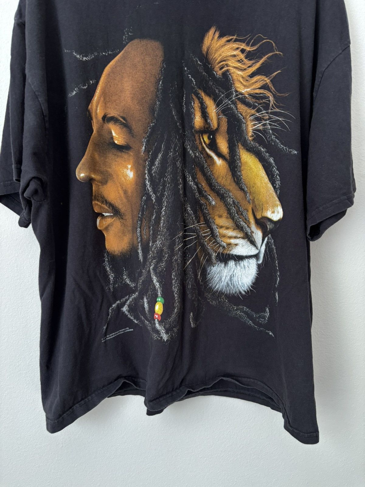 Vintage Vintage 2004 Bob Marley Lion Shirt Size US XL / EU 56 / 4 - 2 Thumbnail