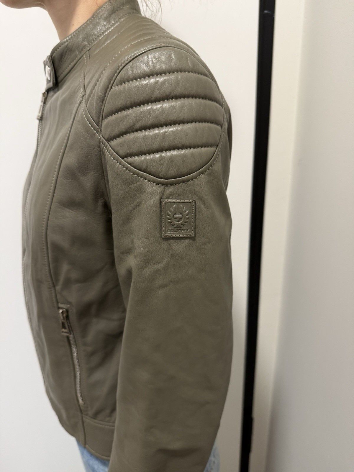 Belstaff DDP Belstaff Leather Moto Biker Womens Jacket size 42 Size M / US 6-8 / IT 42-44 - 4 Thumbnail