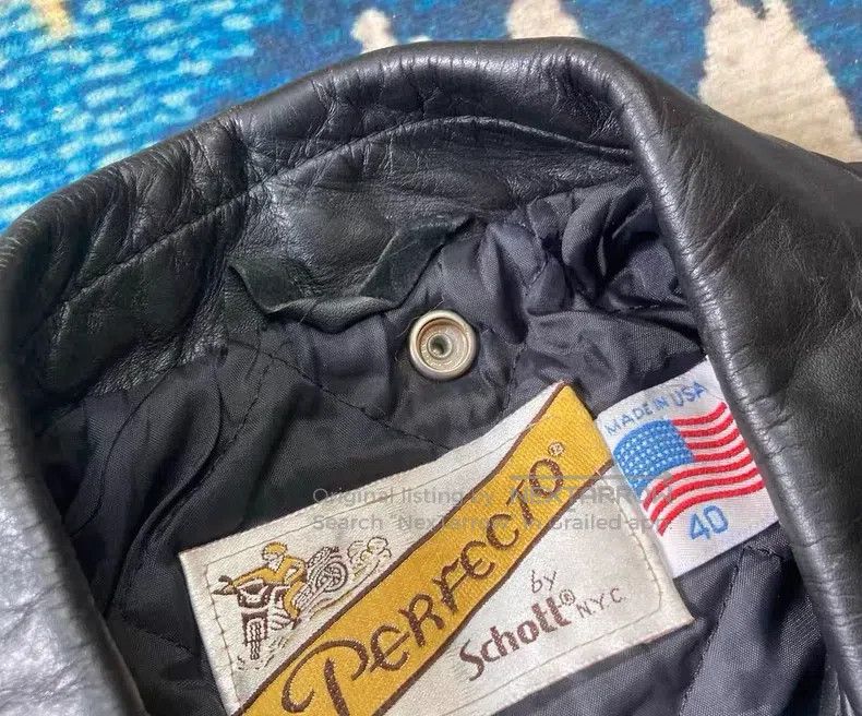 Schott Schott 618 locomotive leather jacket Size US L / EU 52-54 / 3 - 3 Thumbnail
