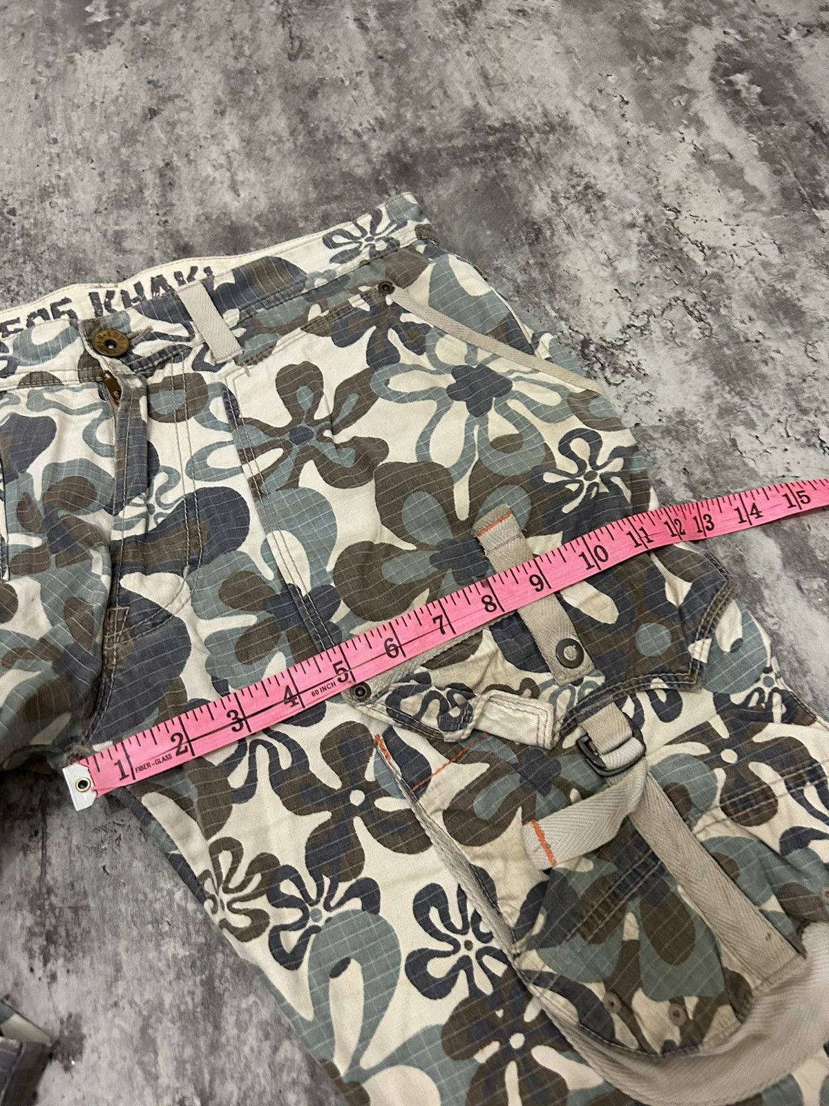 Edwin × Hysteric Glamour × Japanese Brand Edwin 505 Flower Multipocket Cargo Pants Size US 32 / EU 48 - 16 Thumbnail