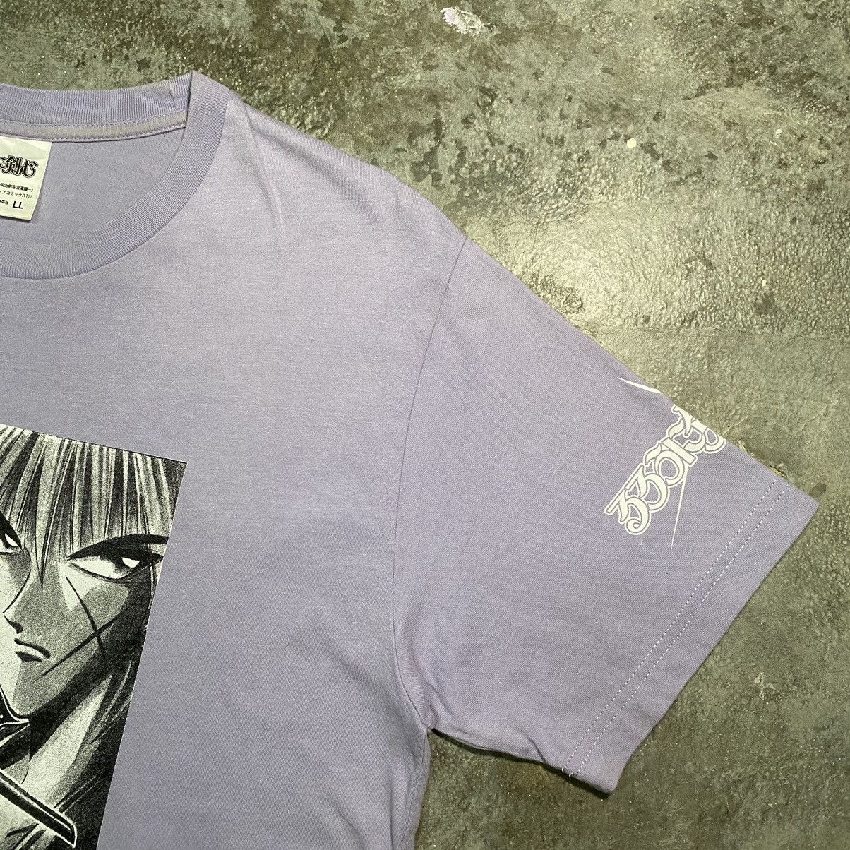 Anime Vintage Samurai X Himura Kenshin Anime T Shirt Size US L / EU 52-54 / 3 - 9 Thumbnail