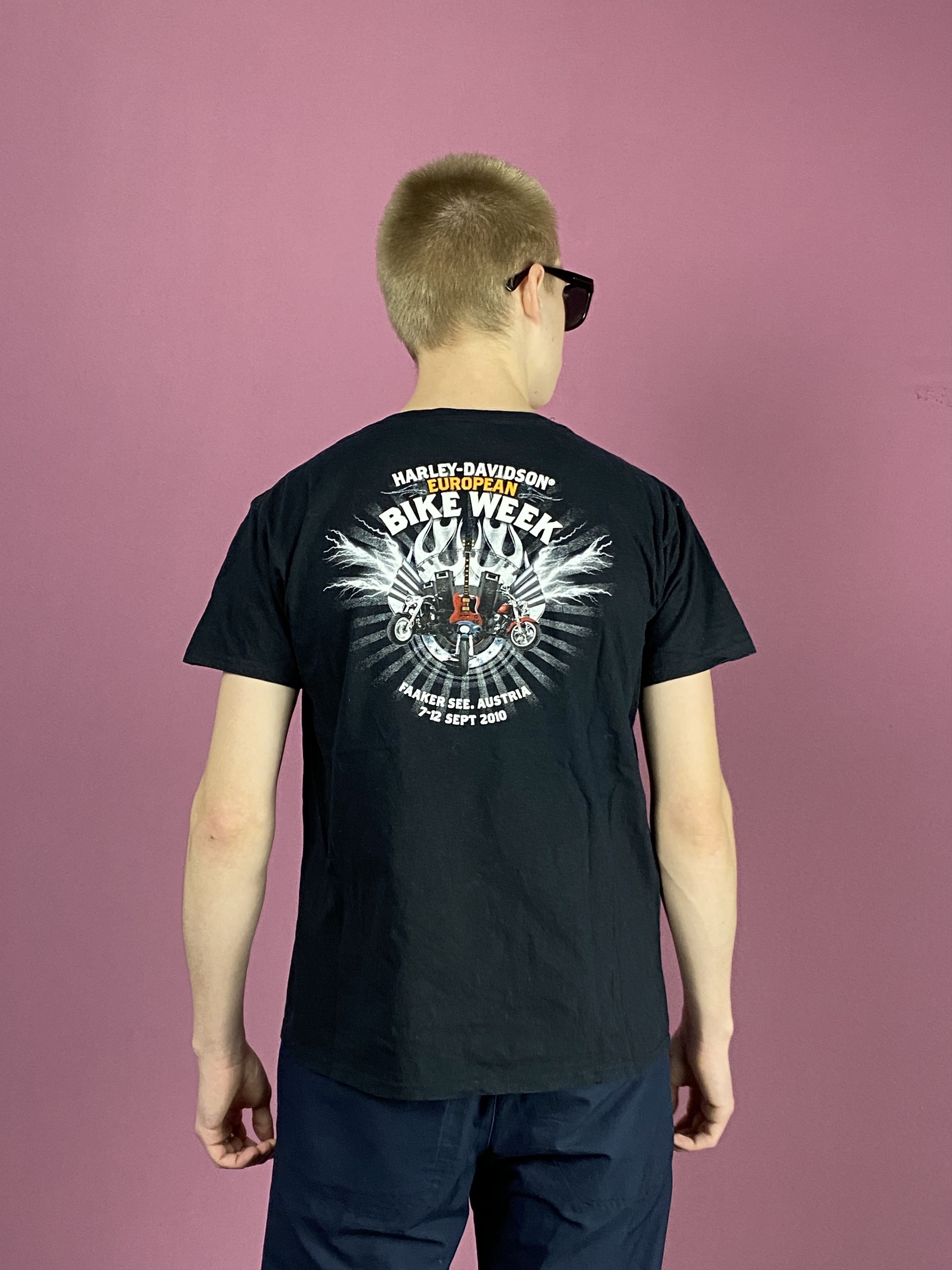 Harley Davidson × Vintage Harley Davidson Vintage Men's T-Shirt - M Size US M / EU 48-50 / 2 - 3 Thumbnail