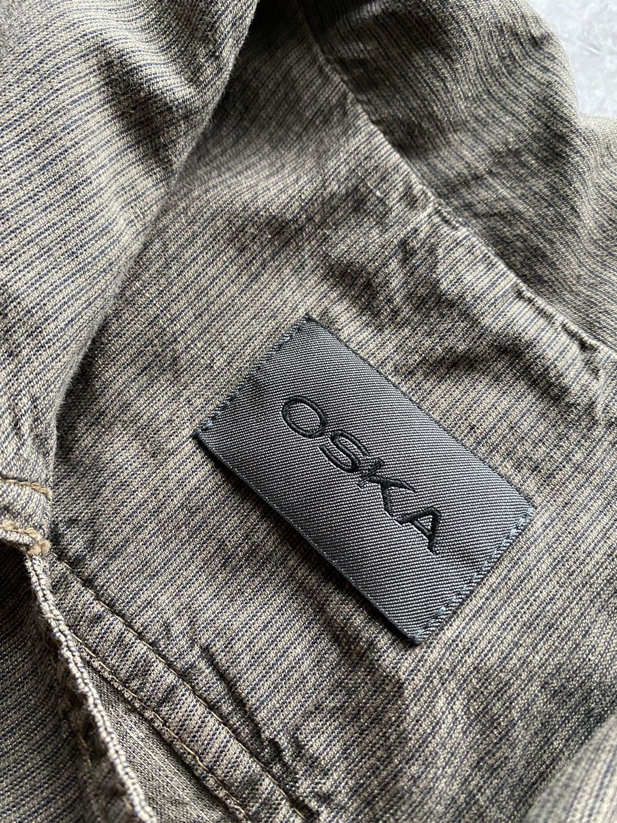OSKA Rare OSKA Women’s Sleeveless Button Light Denim Vest Size S / US 4 / IT 40 - 6 Thumbnail