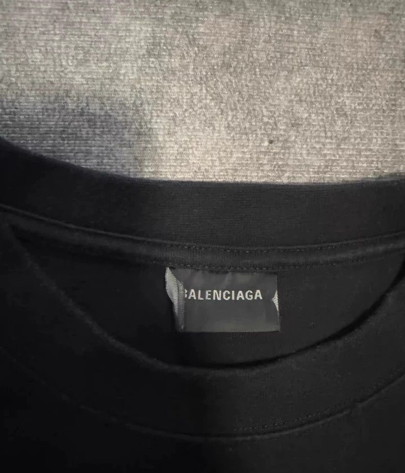 Balenciaga Balenciaga Black old graffiti cola short sleeves Size US M / EU 48-50 / 2 - 4 Thumbnail