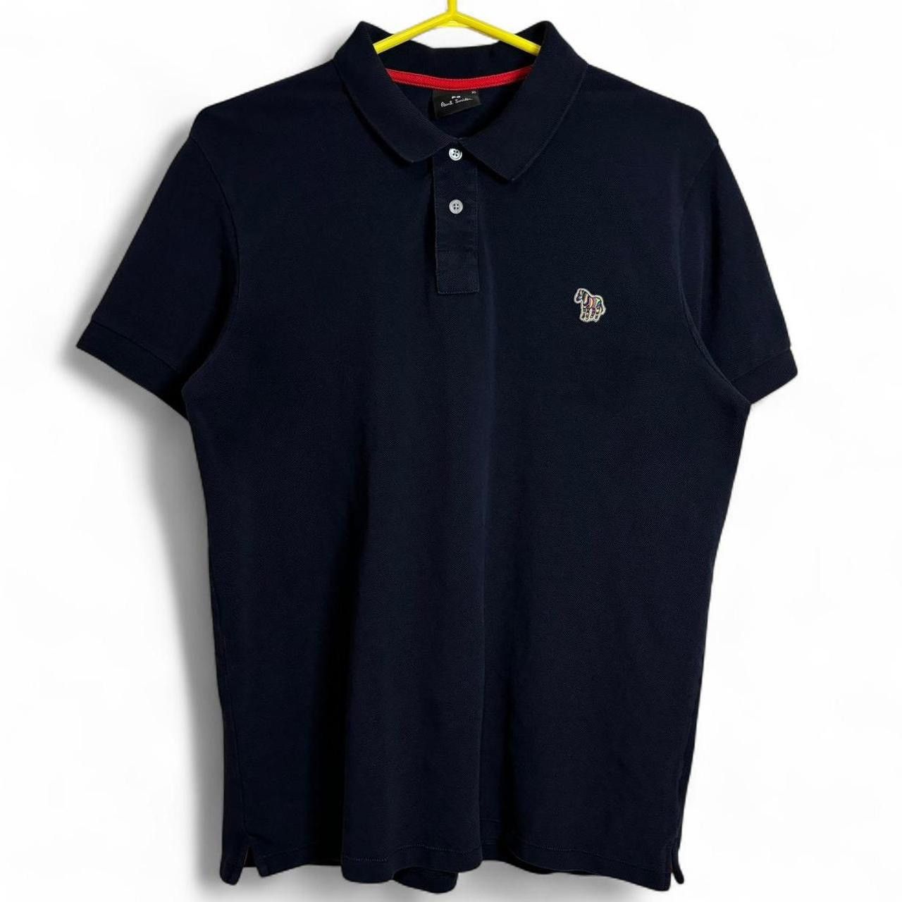 Designer × Paul Smith PS Paul Smith Navy Blue Polo Shirt Size US XL / EU 56 / 4 - 1 Thumbnail