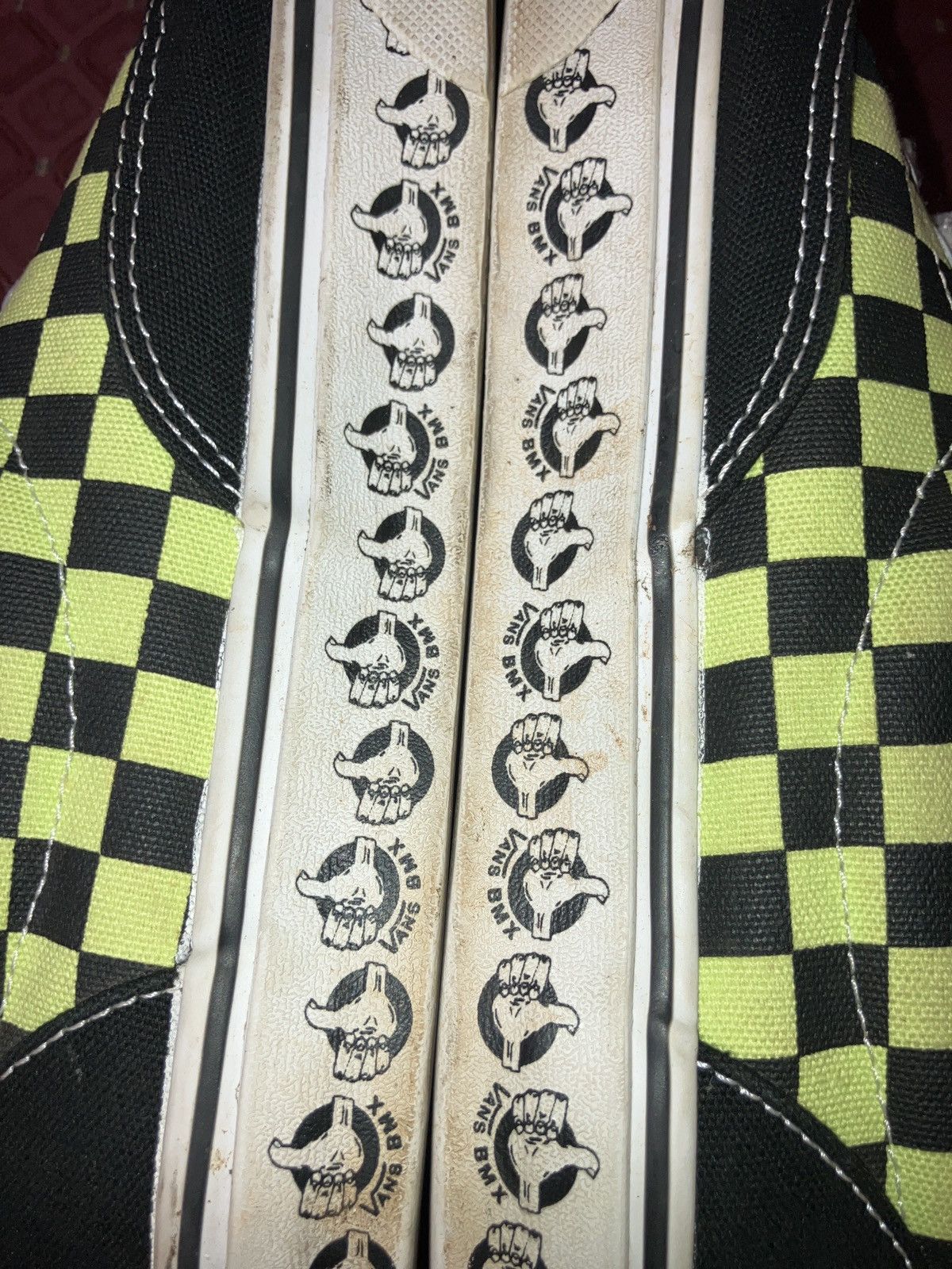Vans VANS X BMX COLLAB CHECKERED LOW TOP Size US 10 / EU 43 - 7 Thumbnail
