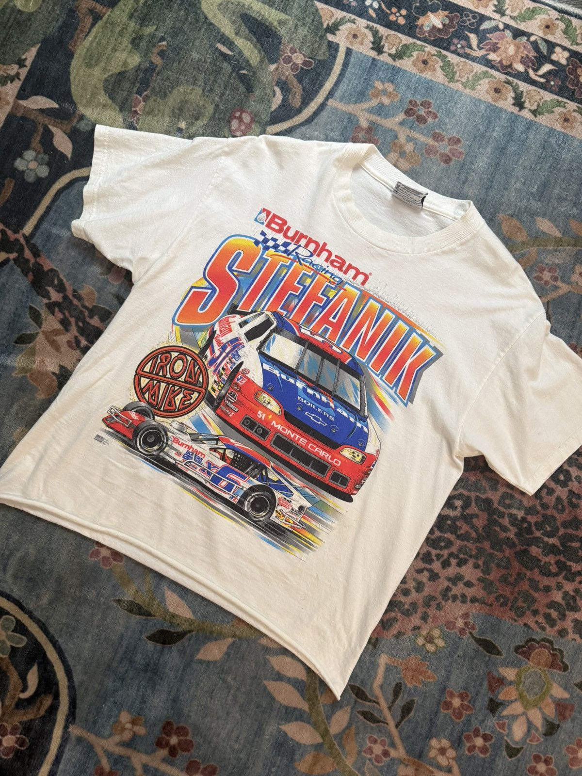 Vintage Vintage racing tee Size US L / EU 52-54 / 3 - 1 Thumbnail