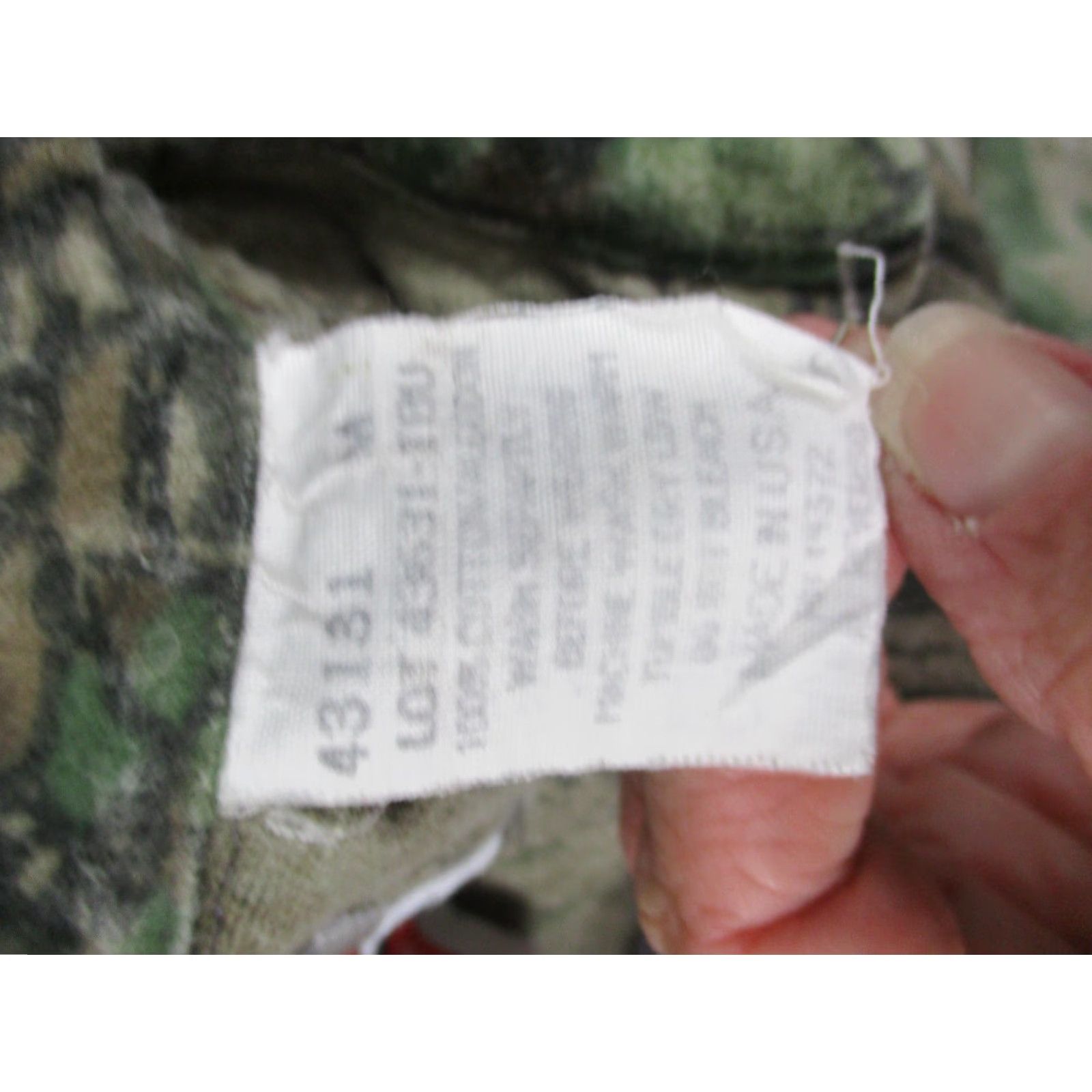 Vintage VINTAGE Winchester Shirt Mens Large Camo Flannel Button Up Hunting Outdoor Style Size US M / EU 48-50 / 2 - 7 Thumbnail