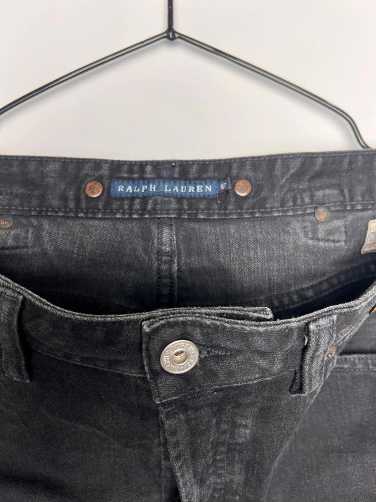 Polo Ralph Lauren Ralph Lauren Black Denim Skirt Size 30" / US 8 / IT 44 - 4 Thumbnail