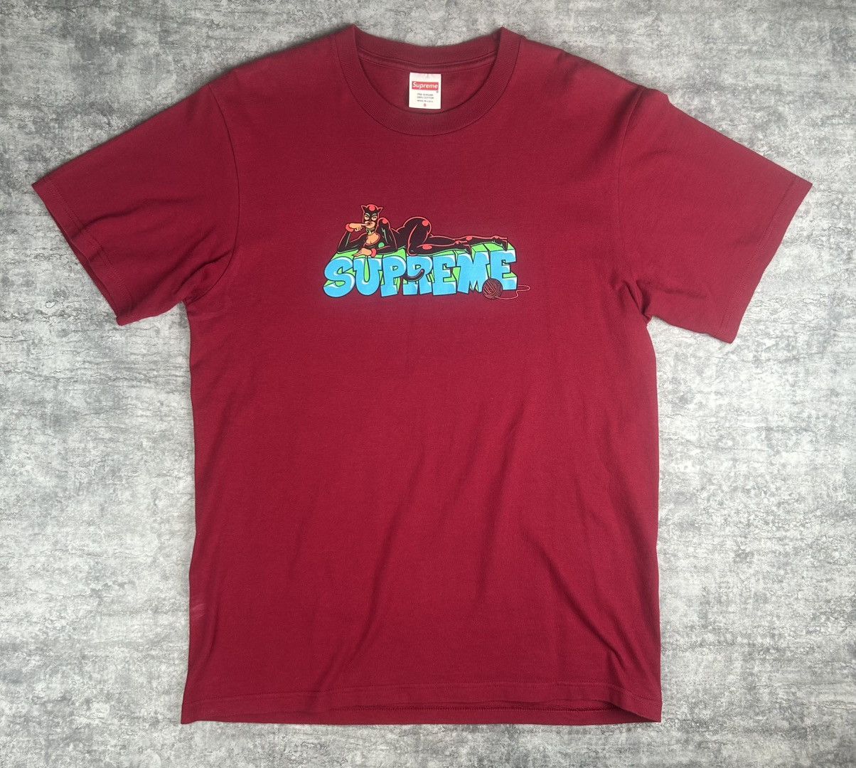 Supreme Supreme Catwoman ‘Cardinal’ Tee - Size Small Size US S / EU 44-46 / 1 - 3 Thumbnail