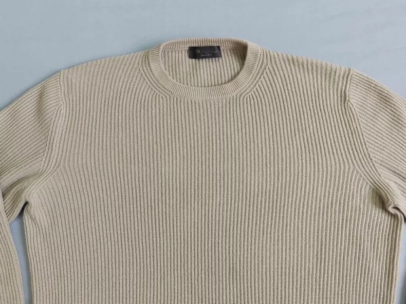 Loro Piana Loro Piana Ribbed Cashmere Sweater- Size US M / EU 48-50 / 2 - 3 Thumbnail