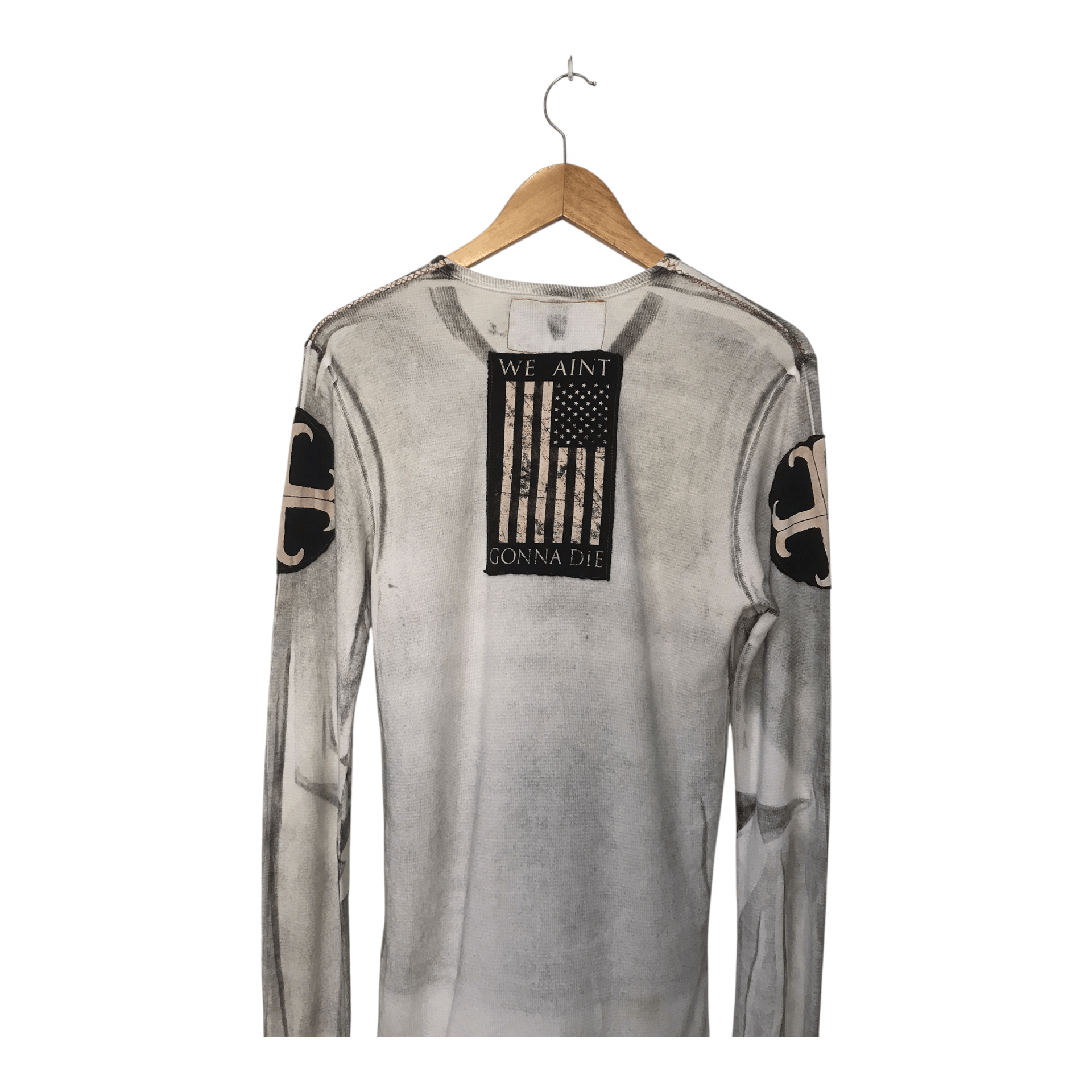 If Six Was Nine The Saint Sinphony distress Long Sleeve Size US XS / EU 42 / 0 - 7 Thumbnail