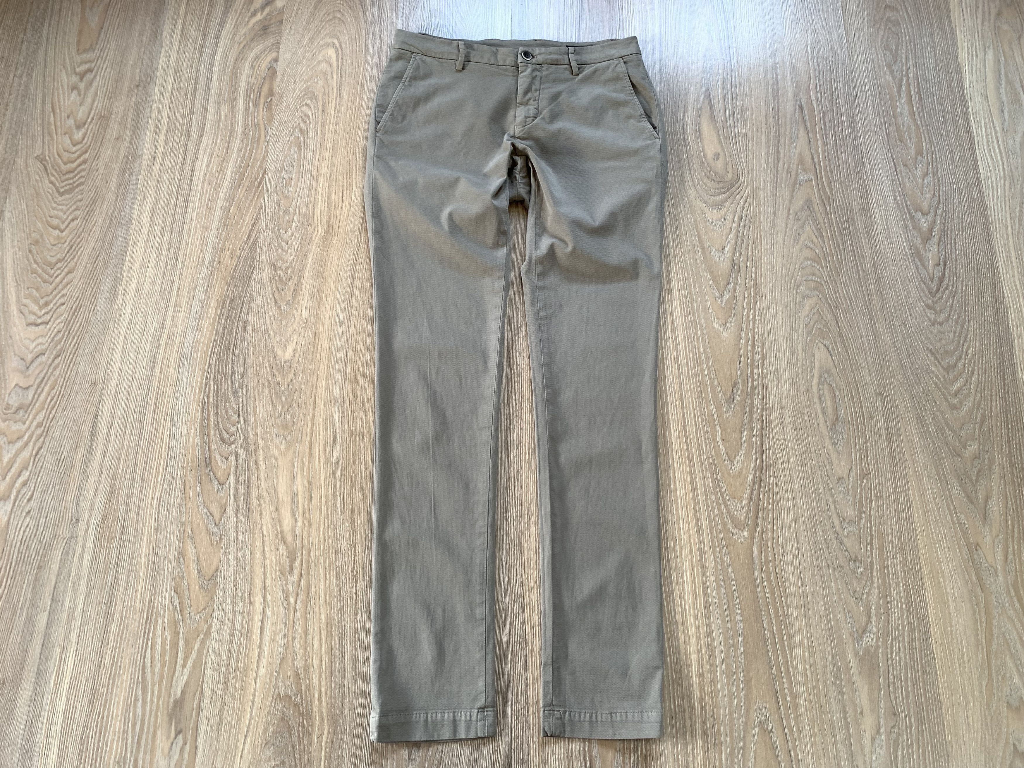 Mason's Masons Milano Style Cotton Plaid Pants Size US 32 / EU 48 - 2 Thumbnail
