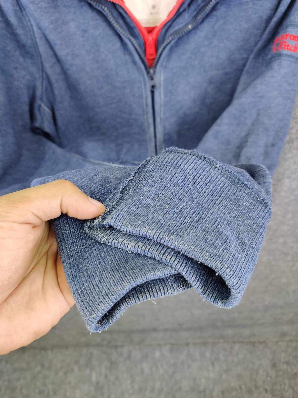 Abercrombie & Fitch Vintage Abecrombie Fitch Sweater Zipper Jacket Size US M / EU 48-50 / 2 - 11 Thumbnail