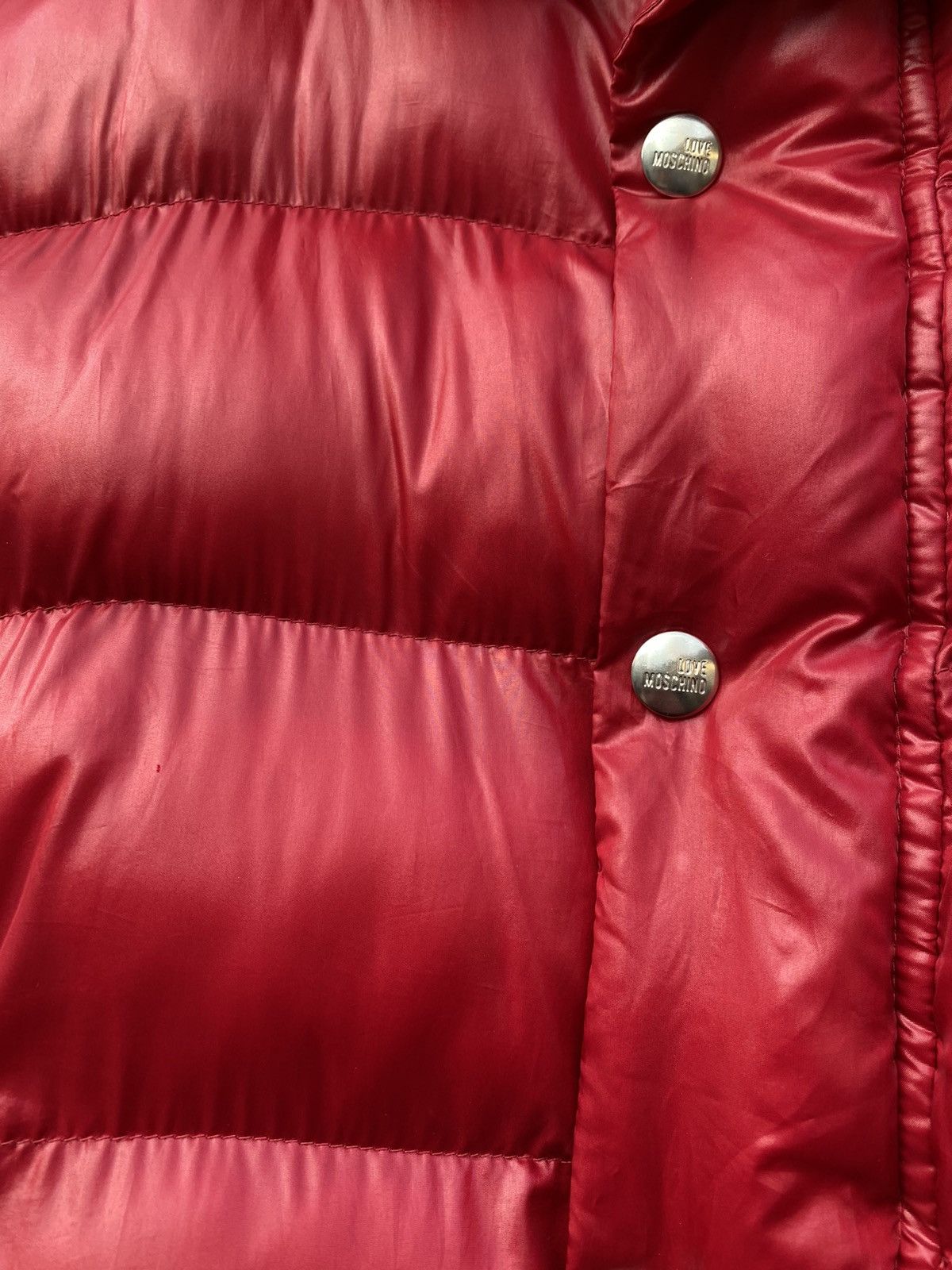 Moschino Love Moschino puffer red jacket size 40 Size S / US 4 / IT 40 - 4 Thumbnail