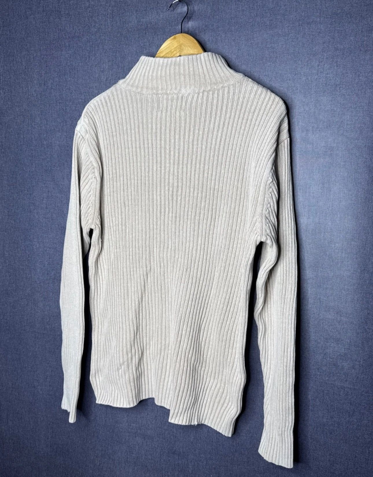If Six Was Nine Vintage Y2K Striped Ribbed Sweater Knit IfSixWasNine Style Size US XL / EU 56 / 4 - 6 Thumbnail