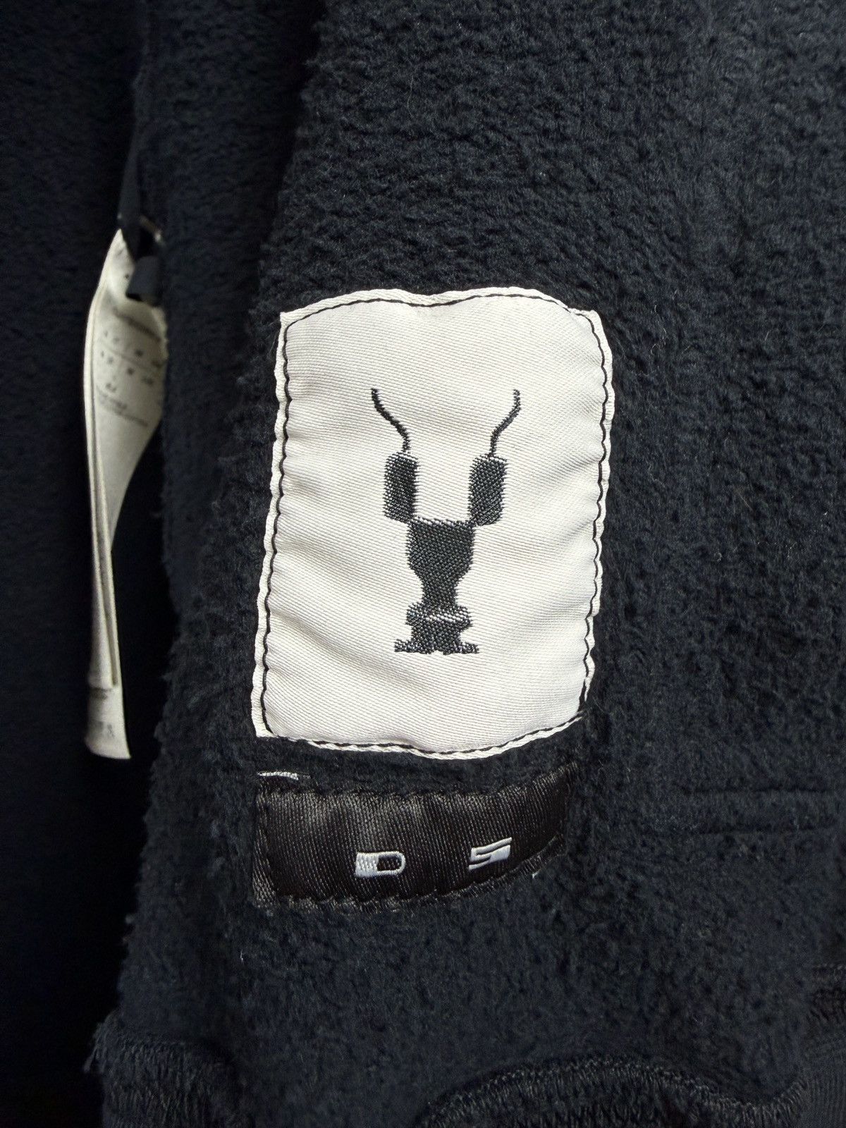 Rick Owens SS17 Rick Owens Walrus DRKSHDW Felpa Full Zip Gimp Hoodie Size US M / EU 48-50 / 2 - 6 Thumbnail