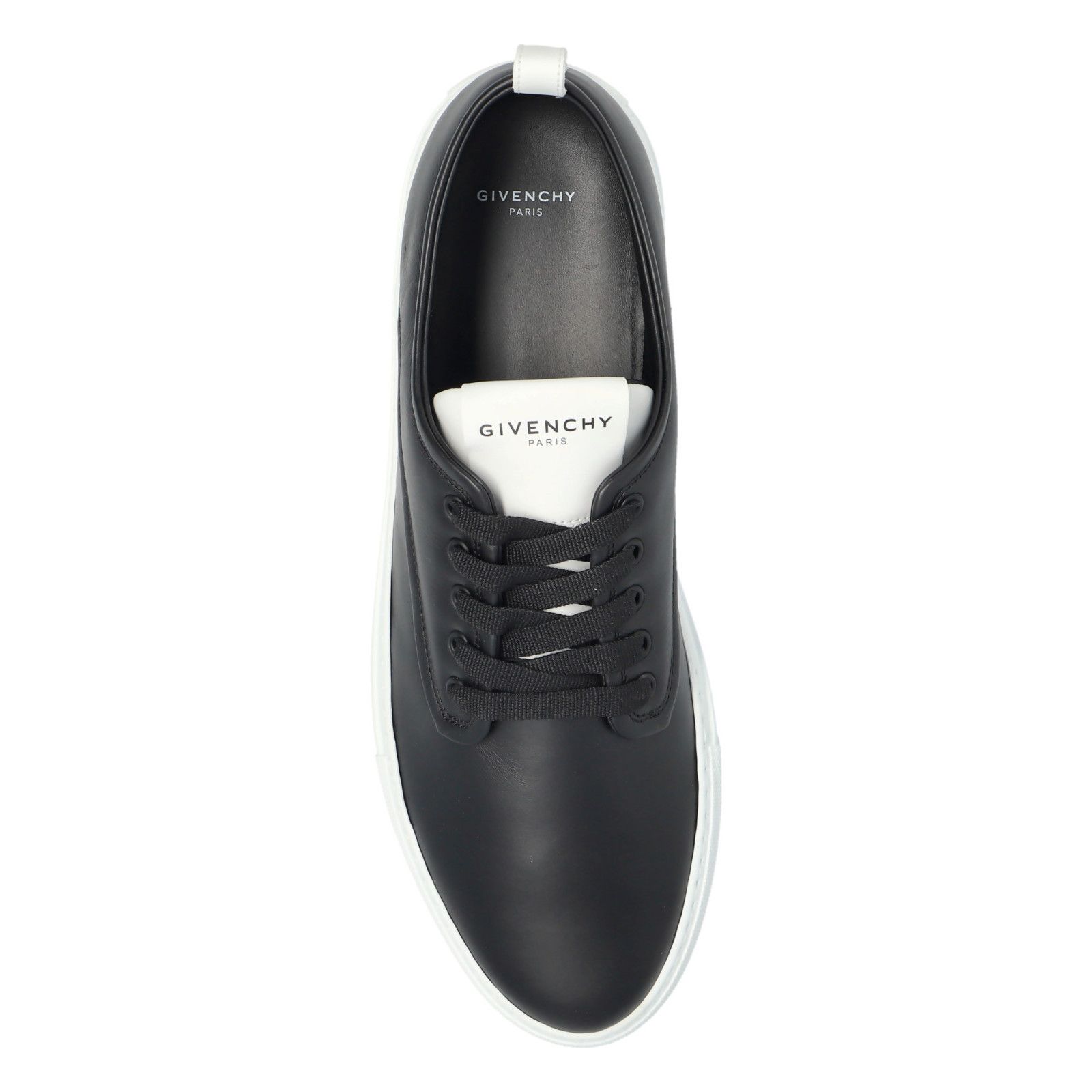 Givenchy GIVENCHY Black Leather Sports Sneakers New & Authentic (Men' Size US 10 / EU 43 - 4 Thumbnail